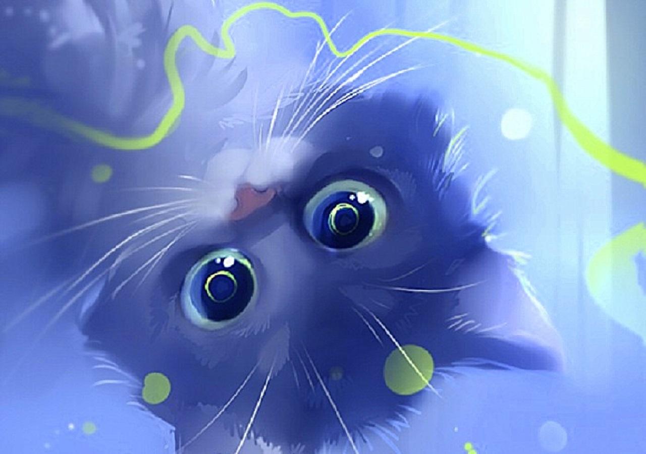 Desktop Wallpaper Cat Drawing PNG 500x612px Watercolor Cartoon Flower  Frame Heart Download Free