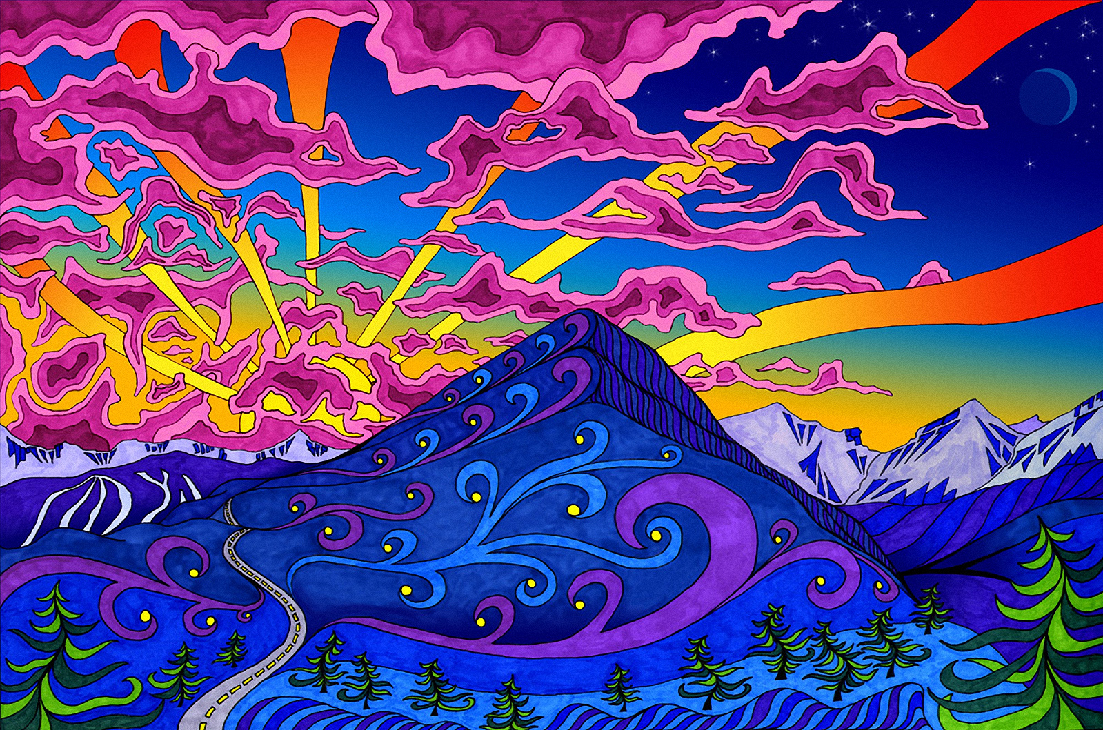 Psychedelic Wallpaper