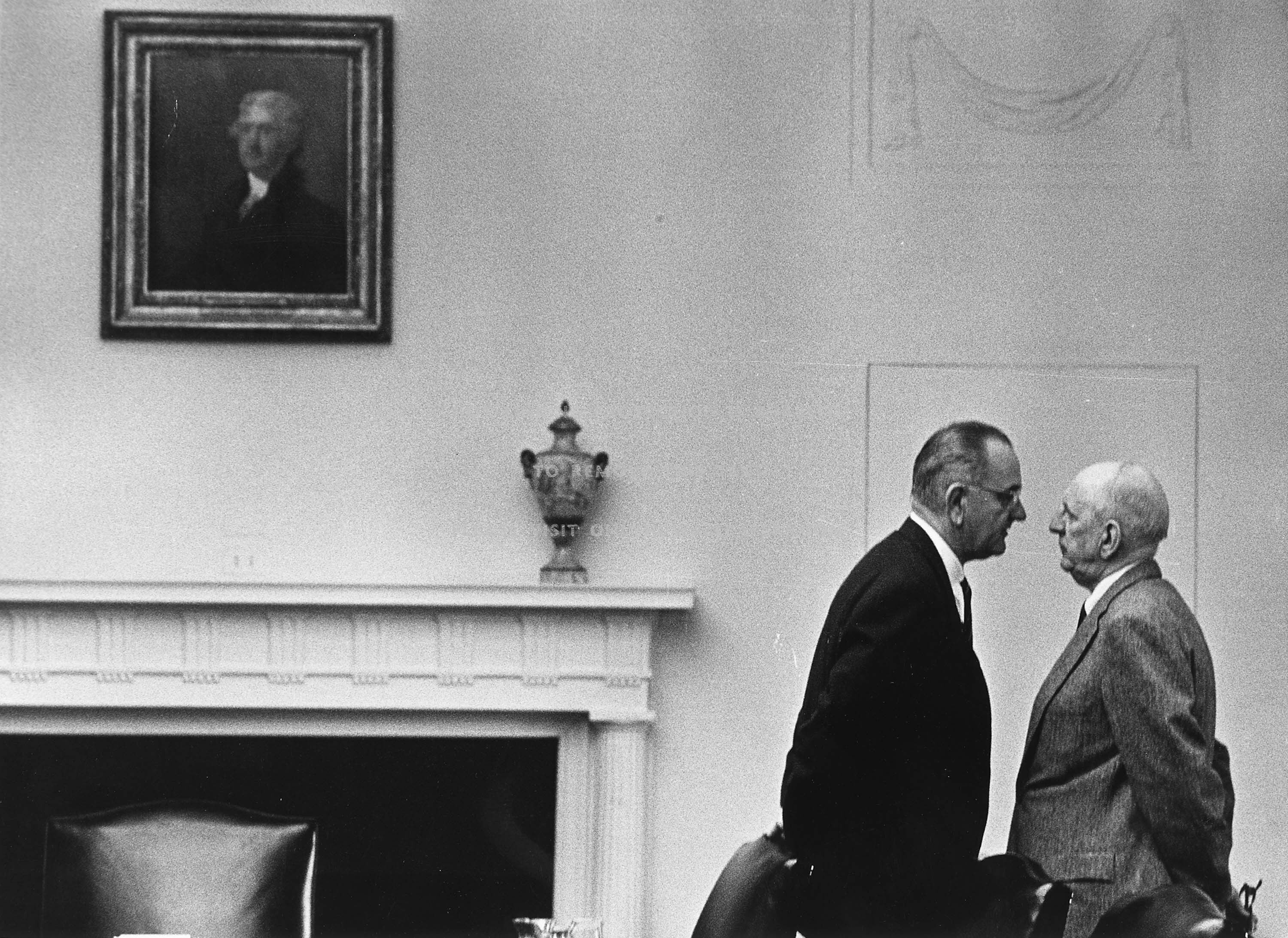 Presidents Lyndon B. Johnson