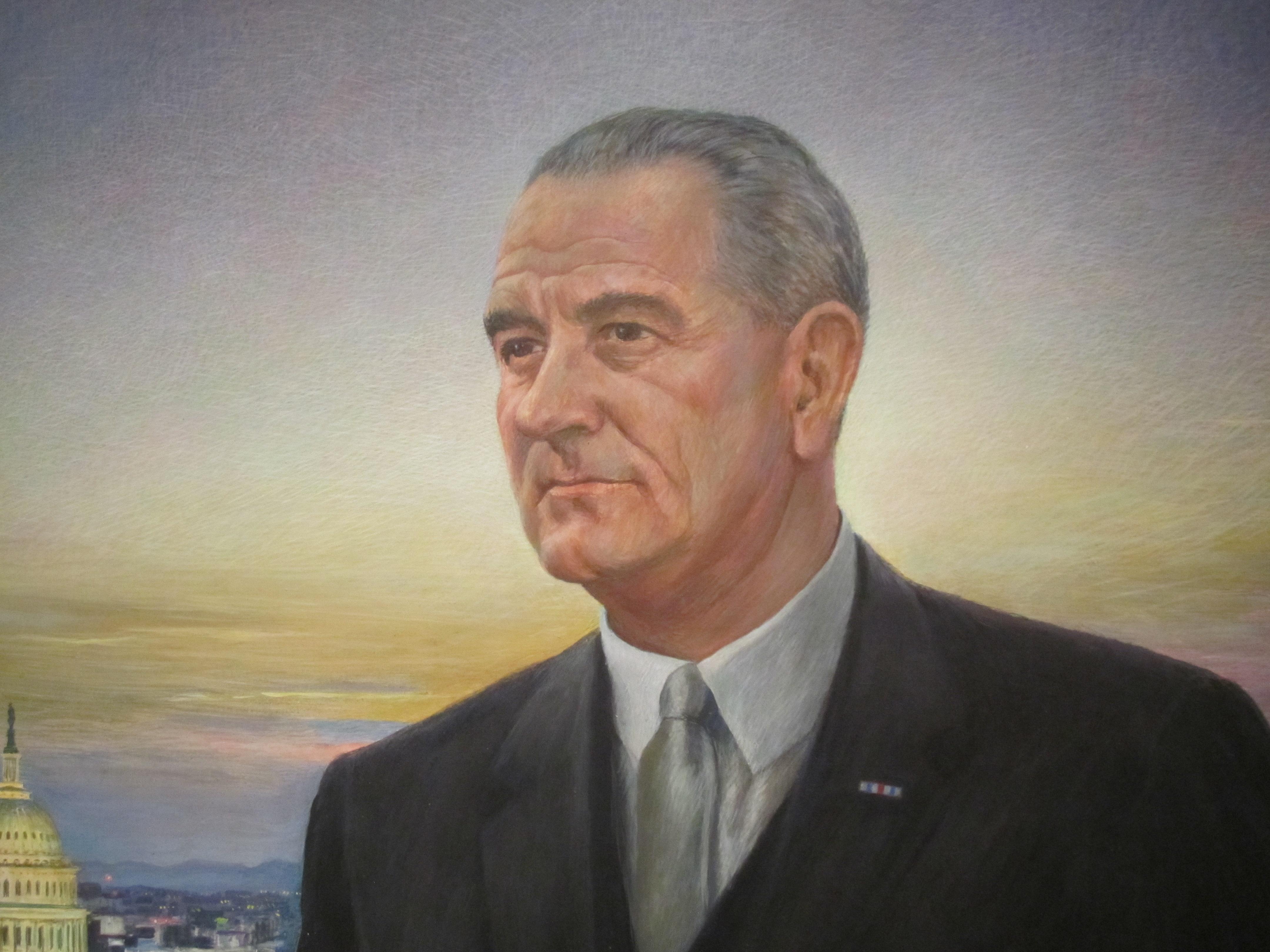 Lyndon B. Johnson at National Portrait Gallery IMG