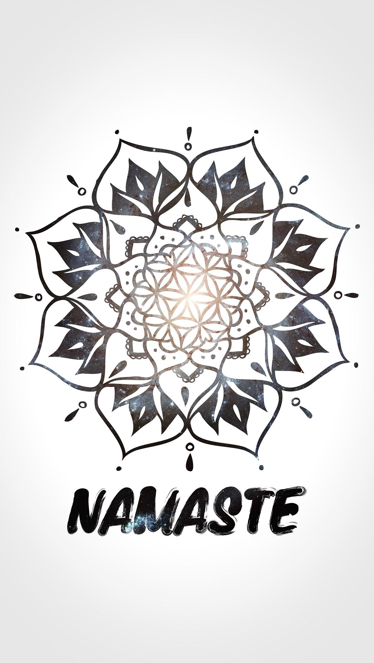 Namaste Nebula Wallpaper - Free Download!