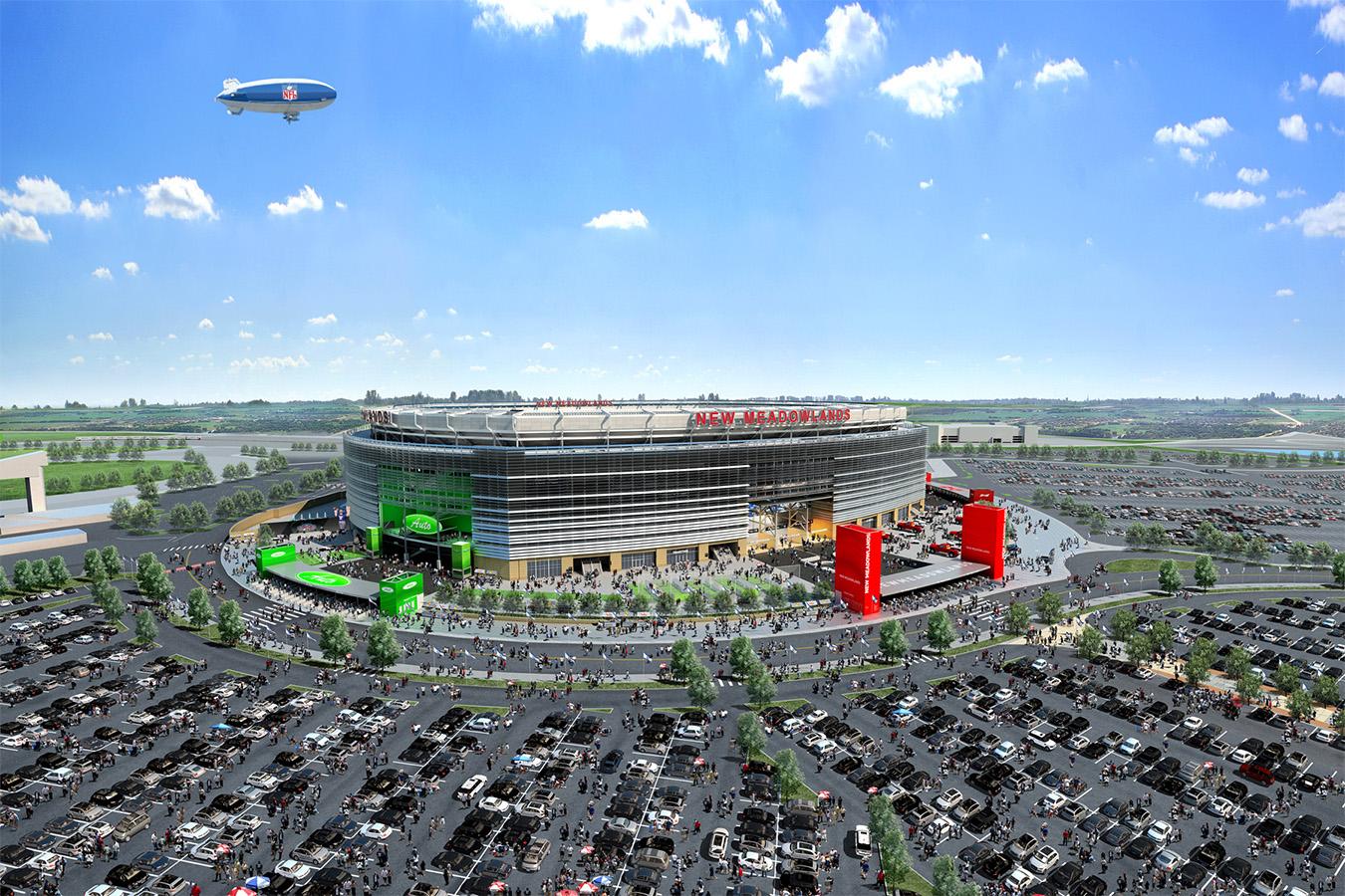 MetLife Stadium. Bruce Mau Design