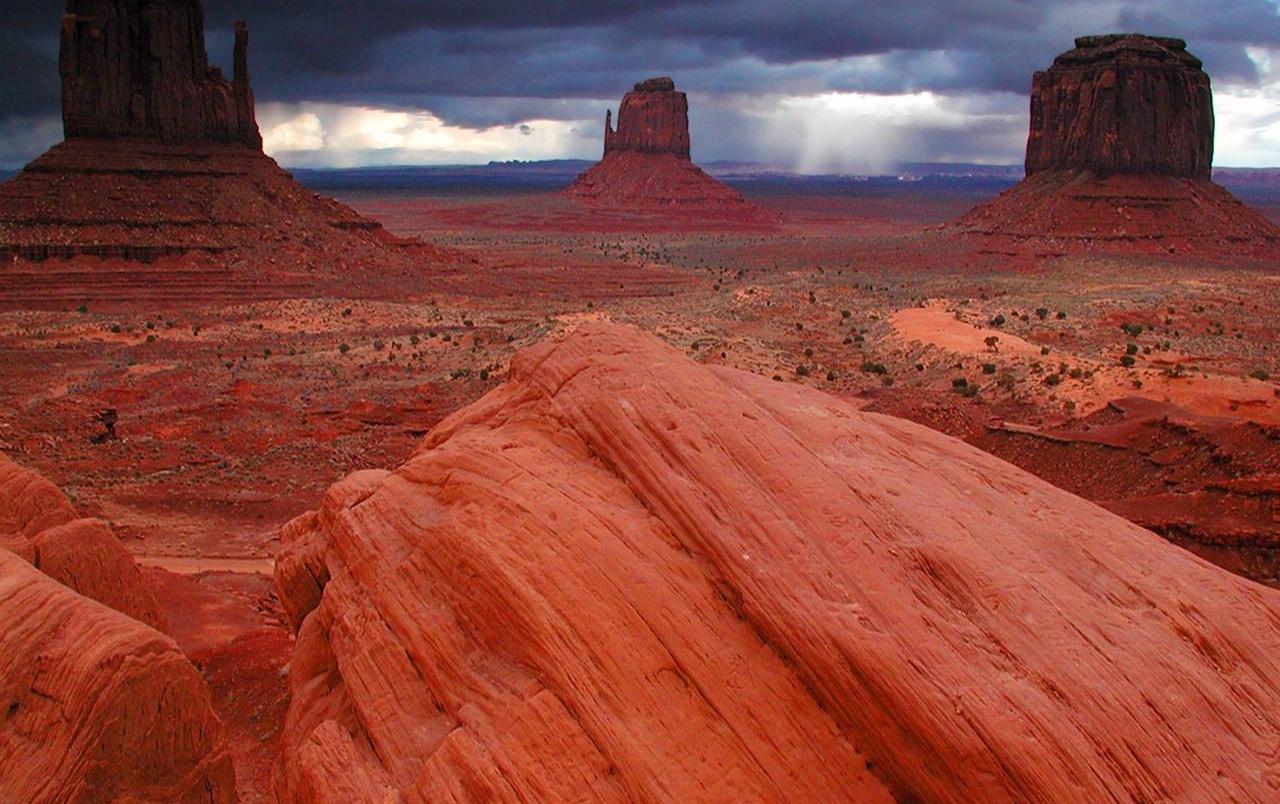 Canyon and storms wallpaper. Canyon and storms