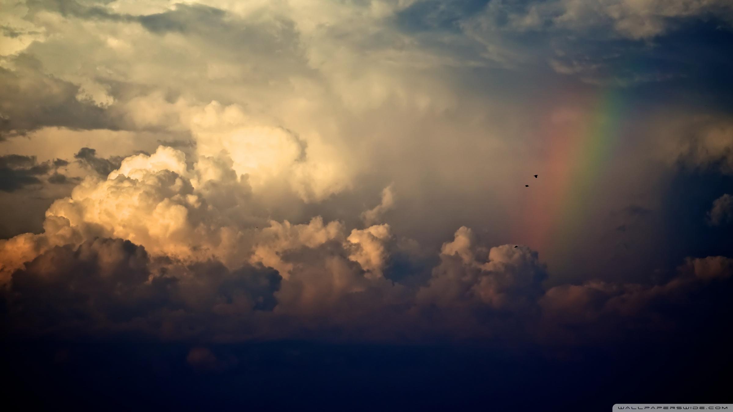 Storm Clouds And Rainbow ❤ 4K HD Desktop Wallpaper for 4K Ultra HD
