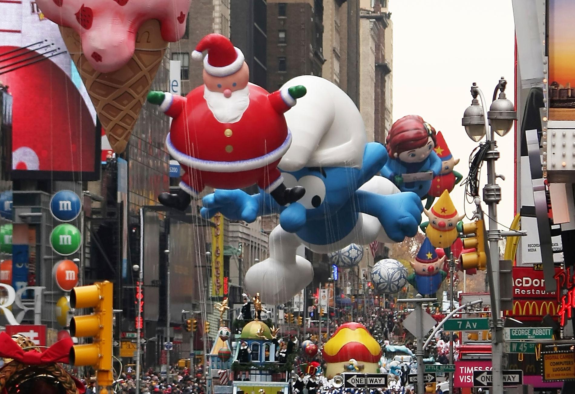 amazing balloons from the Macy's Thanksgiving Day Parade