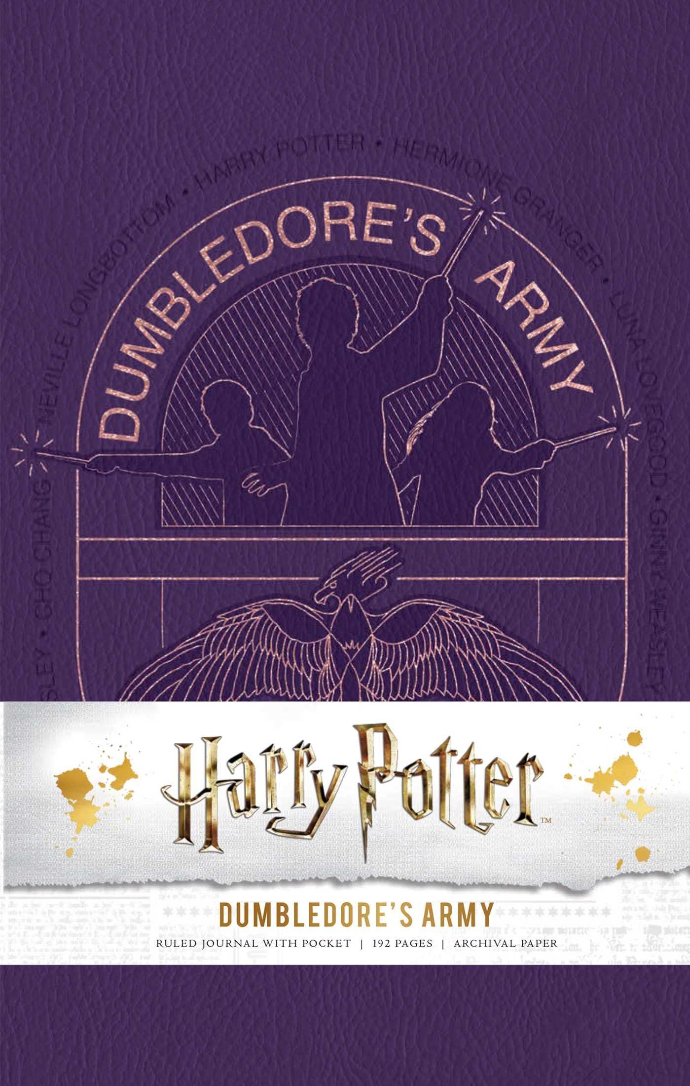 Harry Potter: Dumbledore's Army Hardcover Ruled Journal Harry Potter