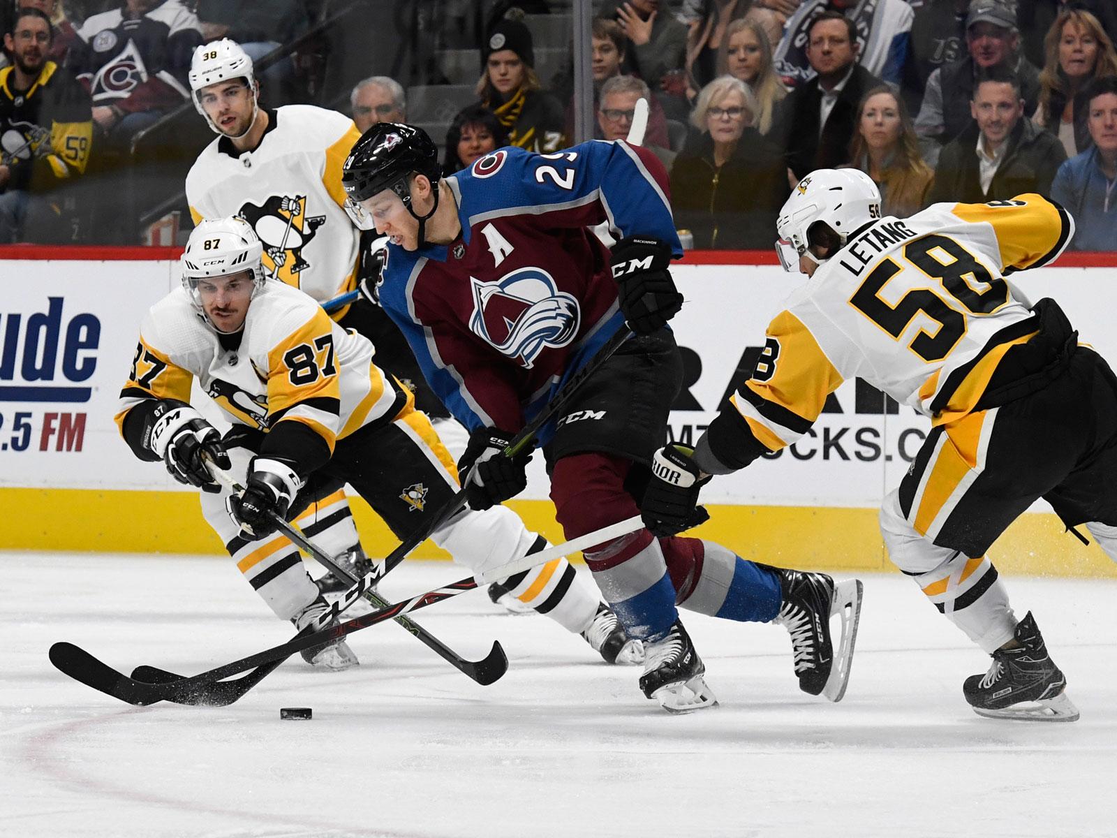 Sidney Crosby, Nathan MacKinnon Shine In Avalanche Penguins Gem