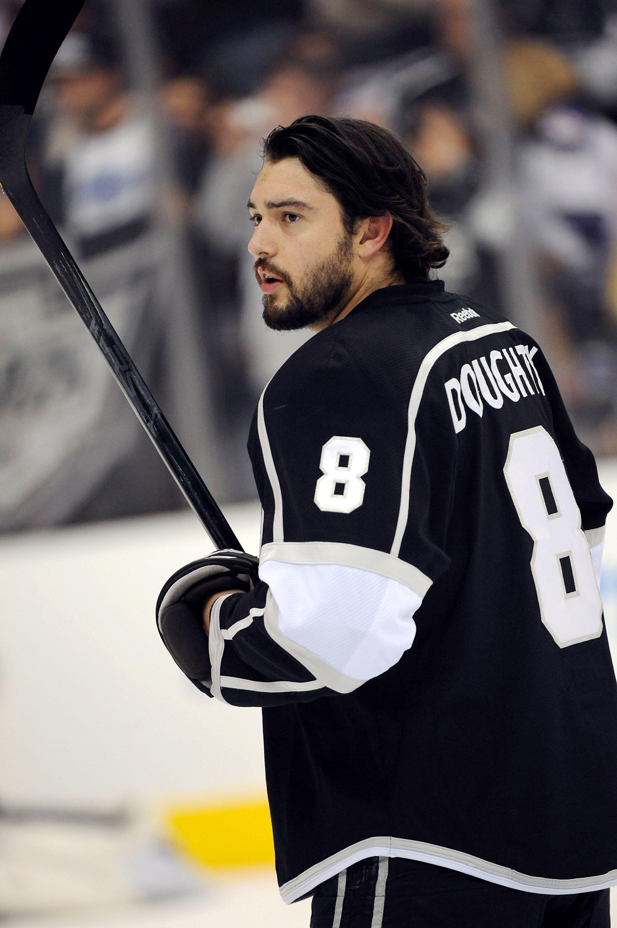 Drew Doughty warms up for the Stanley Cup Finals. Meet the Kings