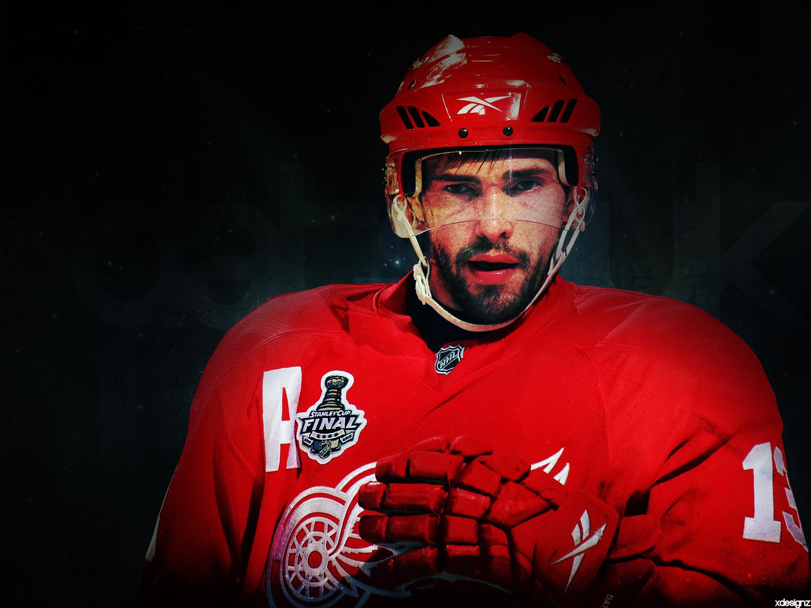 Hockey player Pavel Datsyuk wallpaper and image