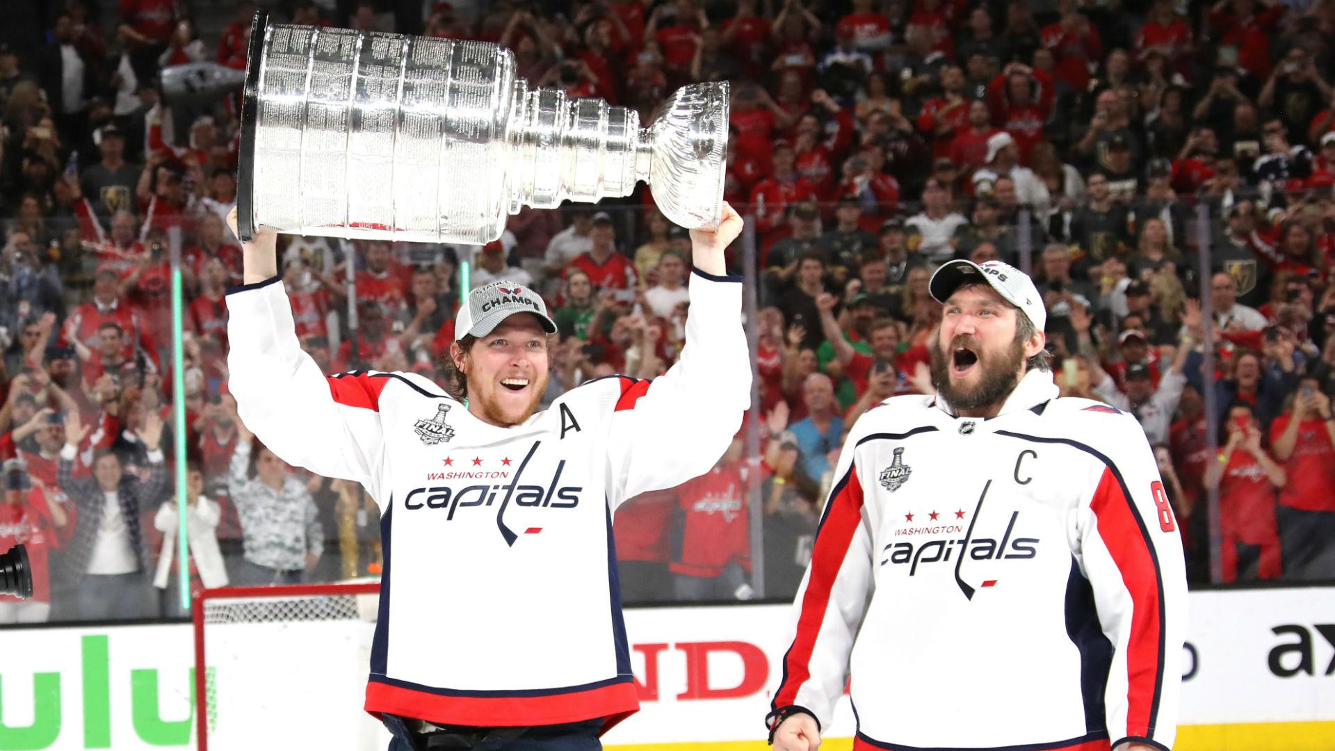 Stanley Cup Final 2018: Capitals' Alex Ovechkin hands Stanley Cup to
