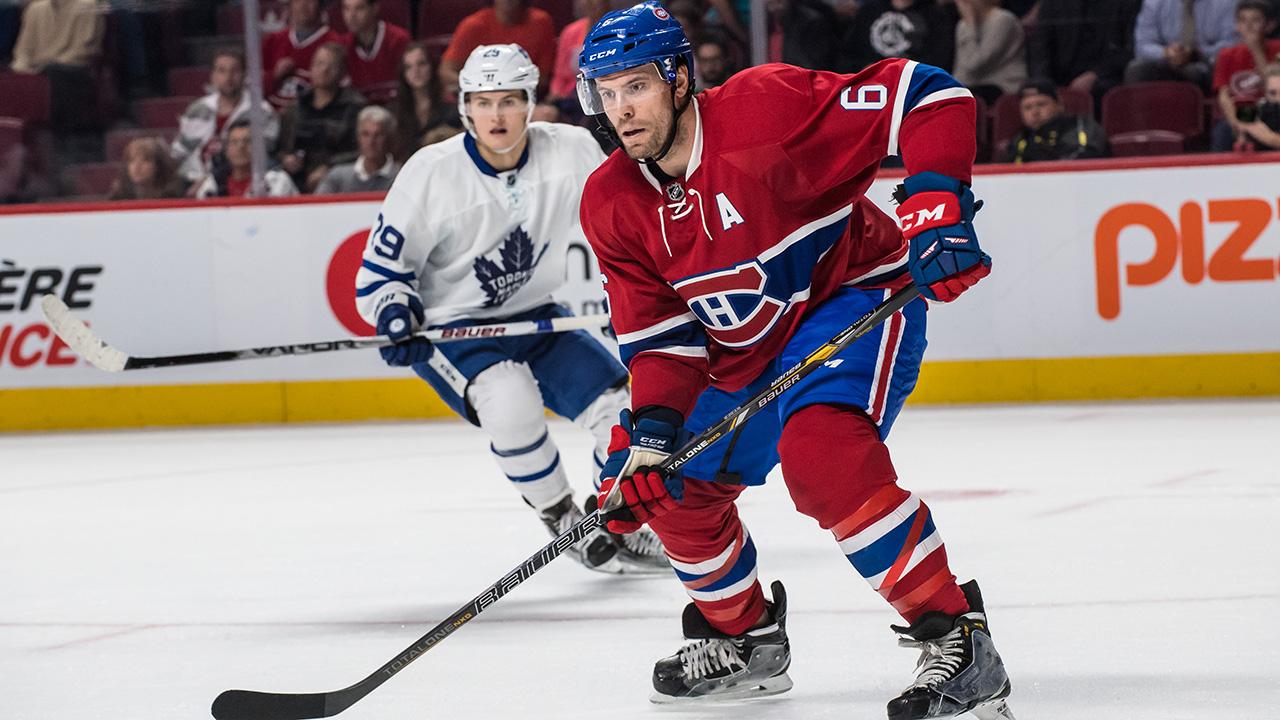 Shea Weber is ready for the Montreal Canadiens spotlight