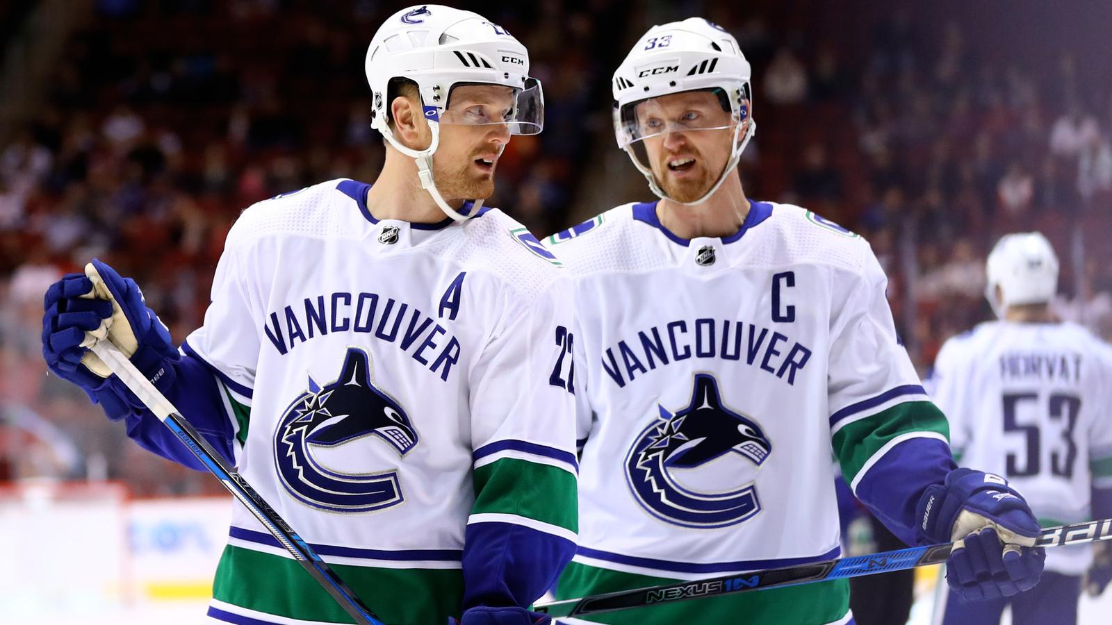 Vancouver Canucks to retire Sedins' numbers