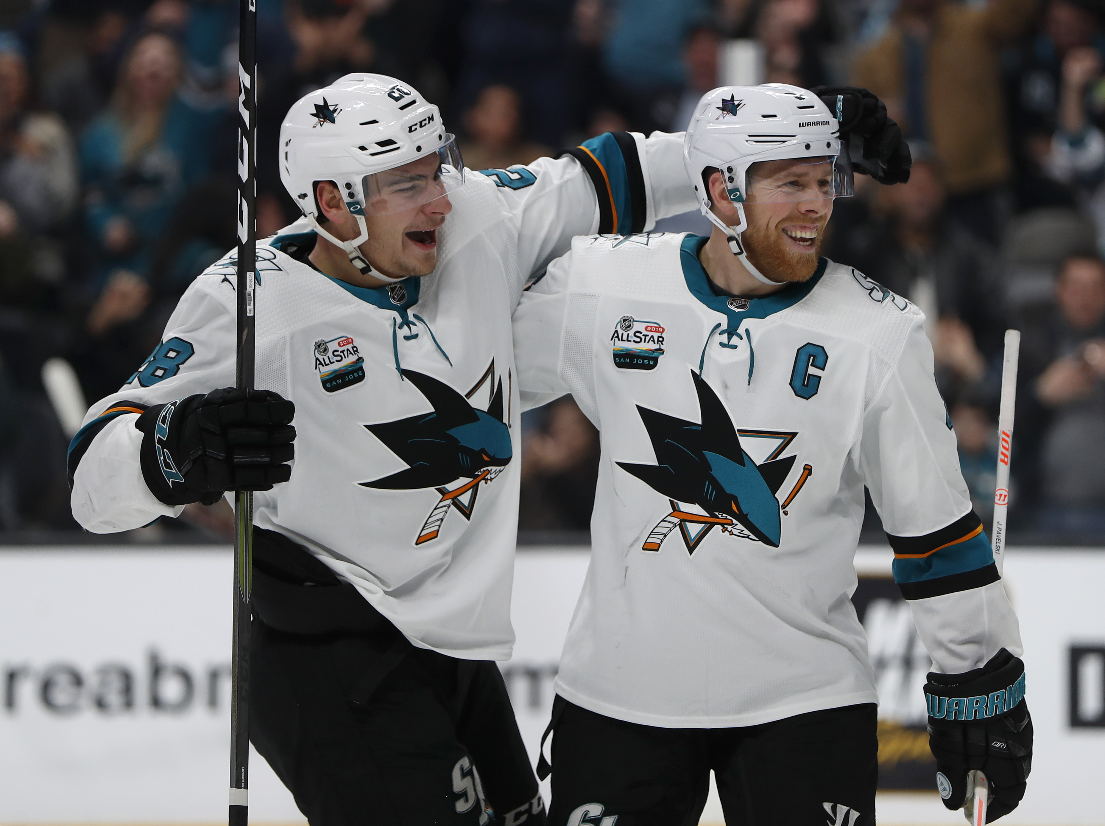 NHL All Star Game: Sharks center Joe Pavelski keeps chugging