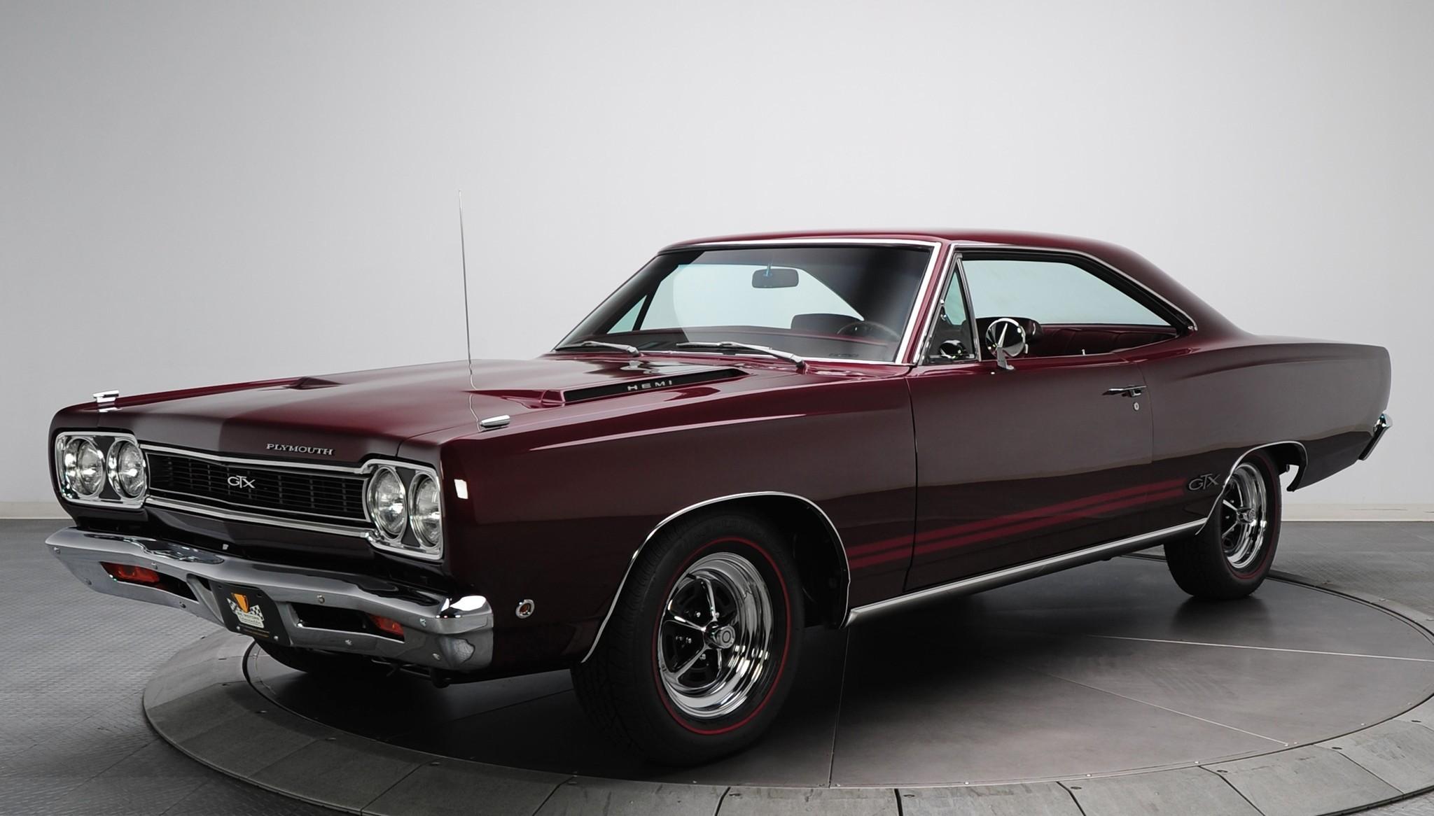 Download 2048x1166 Plymouth Gtx Side View, Classic, Cars