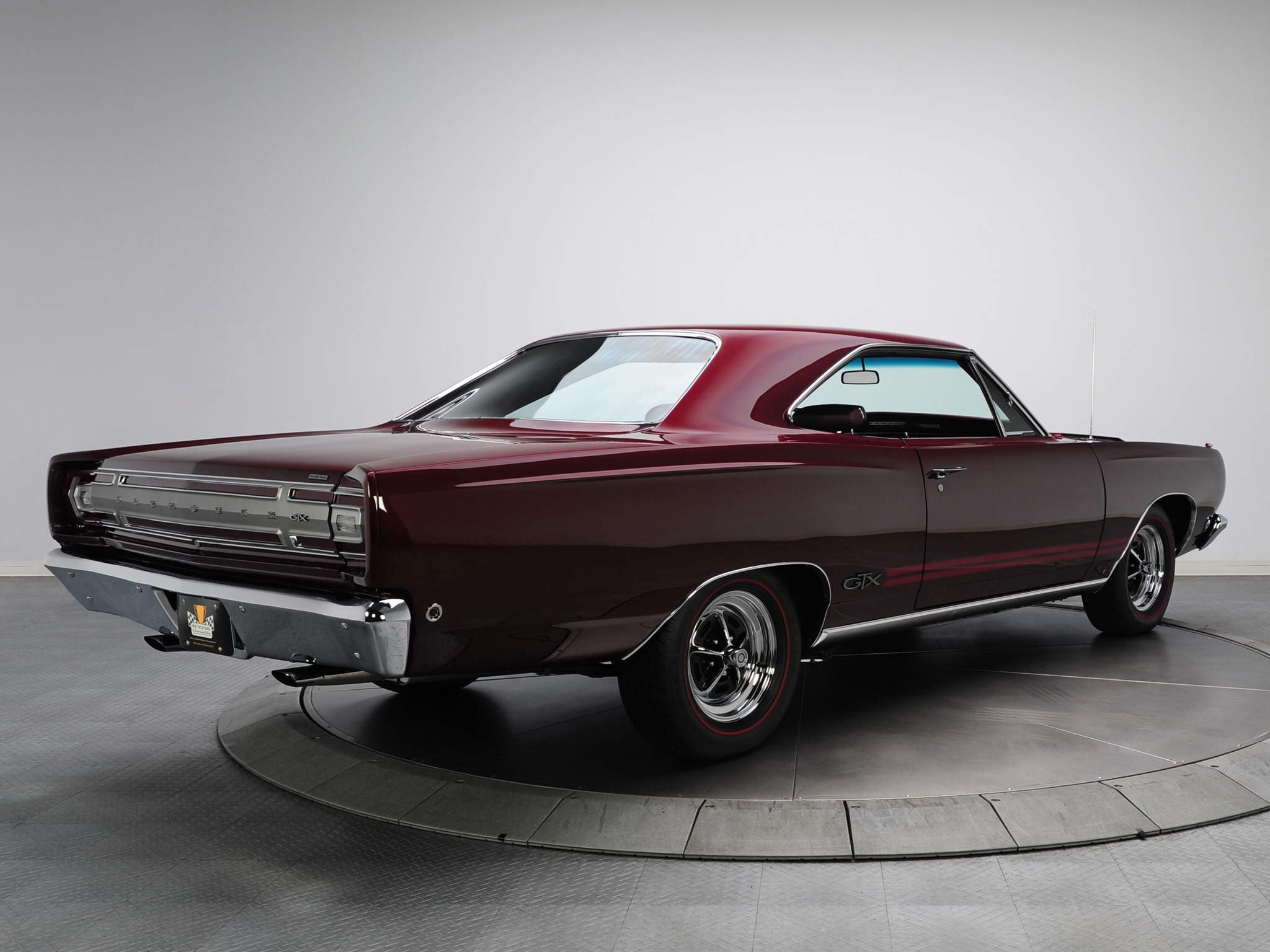 Download 2048x1536 Plymouth Gtx Back View, Classic, Cars