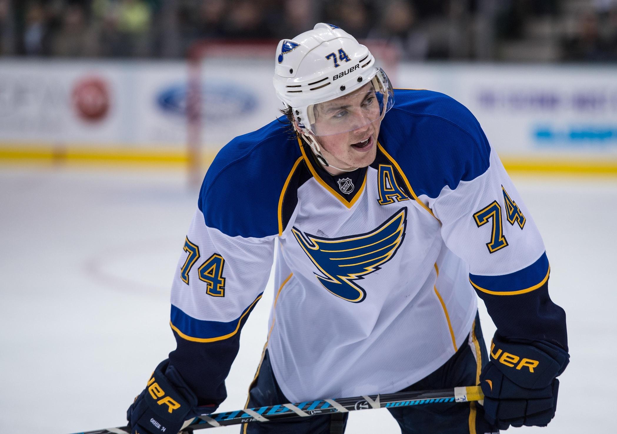 Oshie Does It Again Lifts Blues to Win over Wild. The Pink Puck