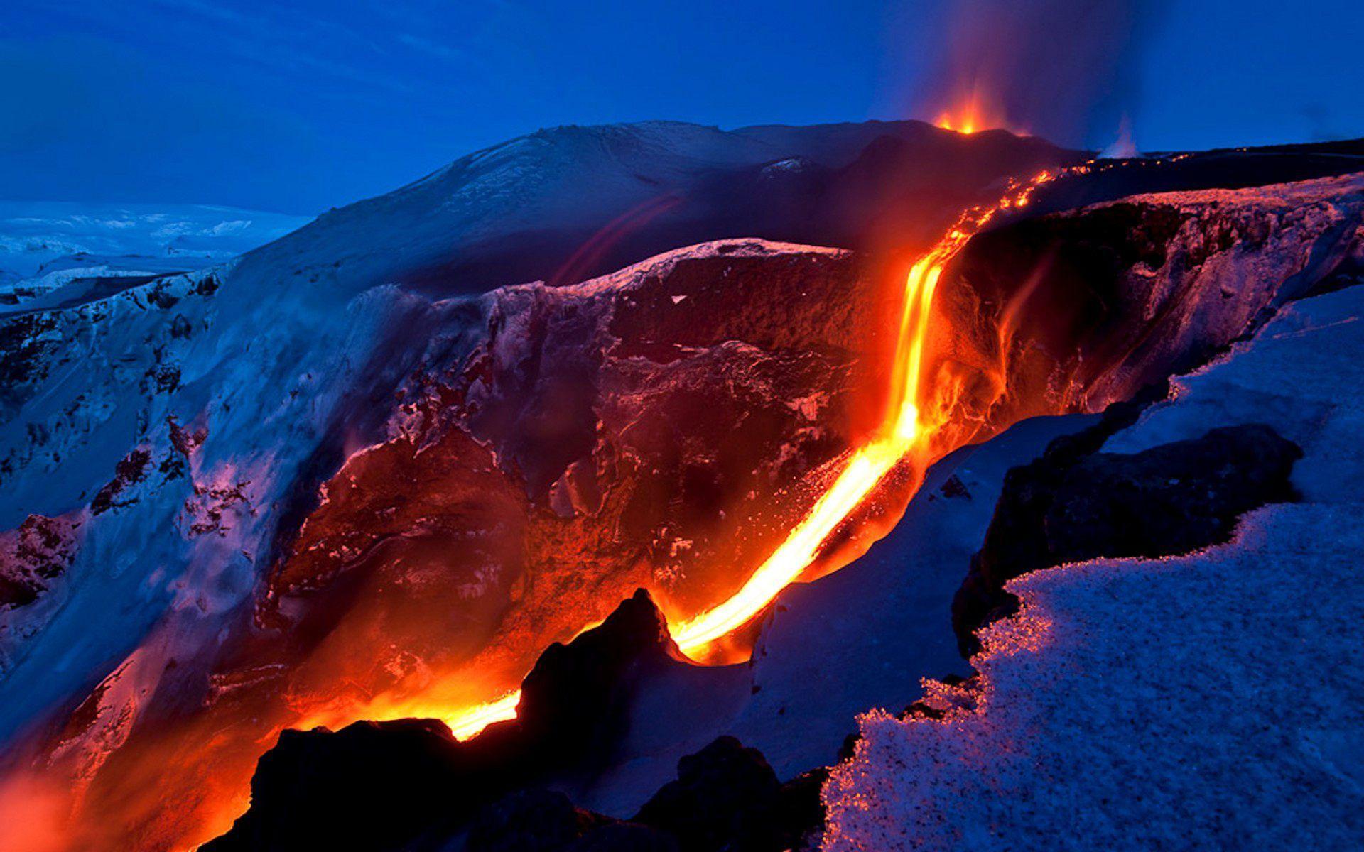 Iceland Volcano HD Wallpaper. Lovely Volcanos. Volcanes, Volcán