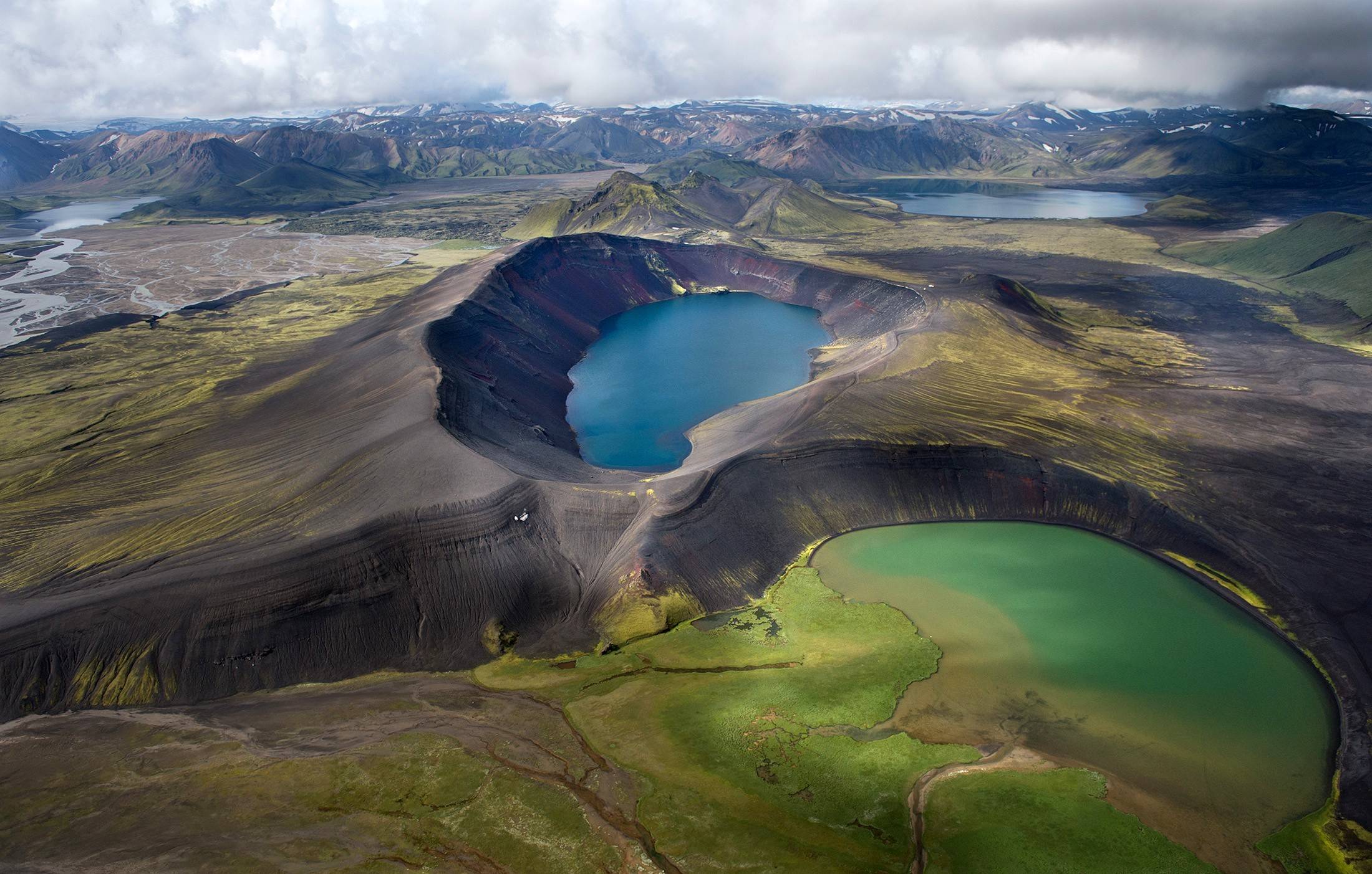 Daily Wallpaper: Volcanic Iceland. I Like To Waste My Time