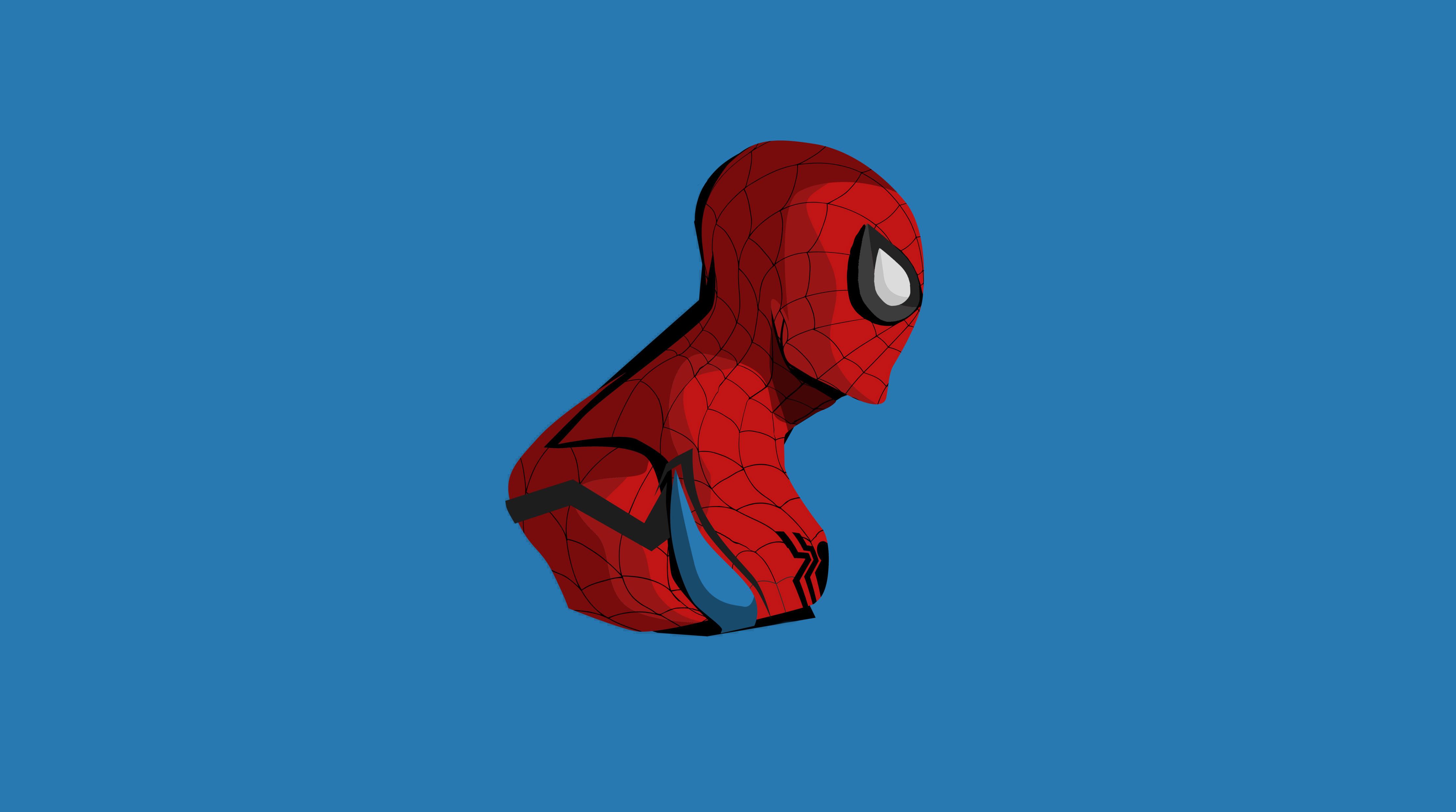 Minimalist Spiderman Anime Wallpaper