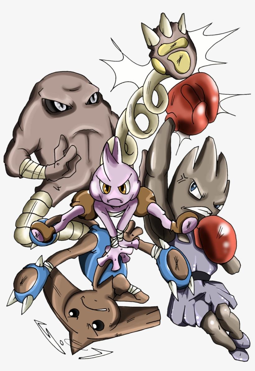 Hitmonlee vs Hitmonchan vs Hitmontop