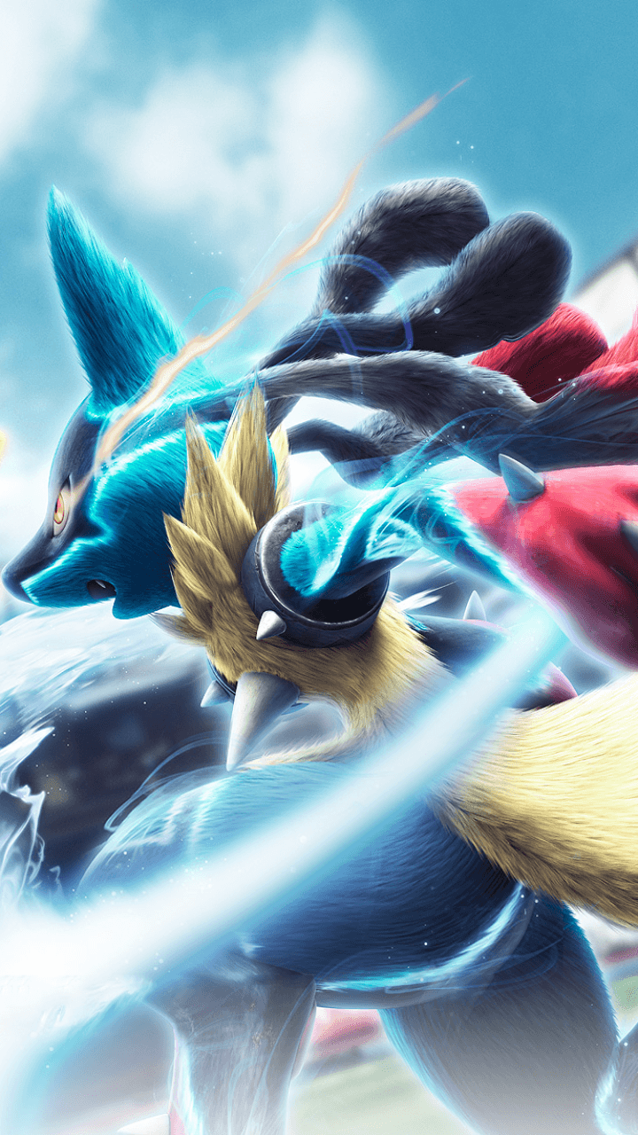 Download The Legendary Pokémon, Lucario Wallpaper