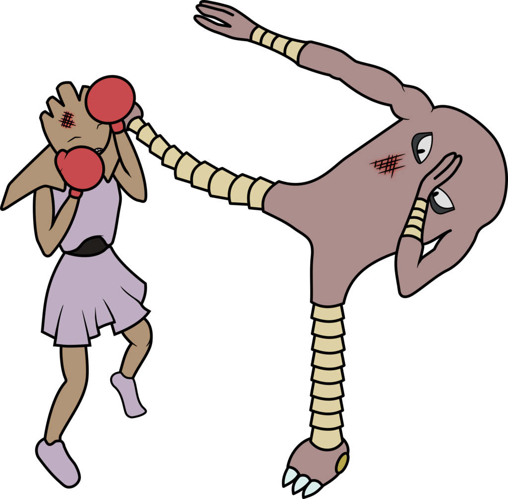 Hitmonlee + Hitmonchan = Hitmoncain by DelNiceBeto on Newgrounds