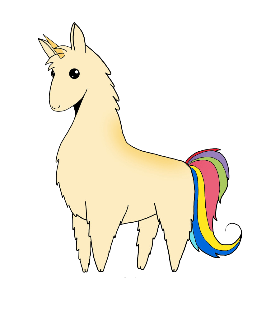 Funny. Cute unicorn