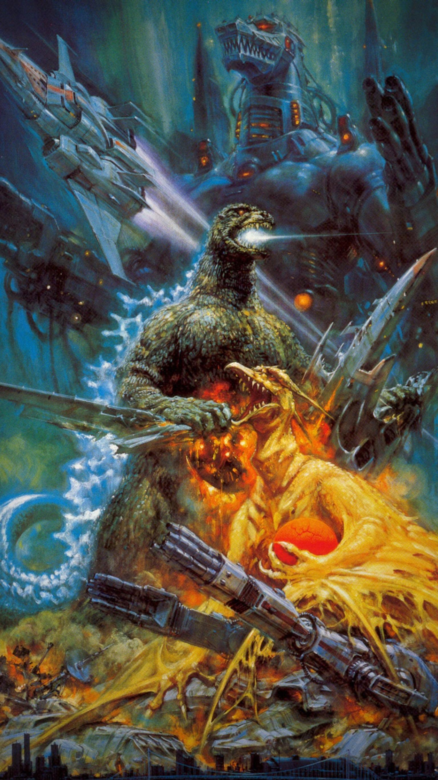Godzilla vs. Mechagodzilla II (1993) Phone Wallpaper