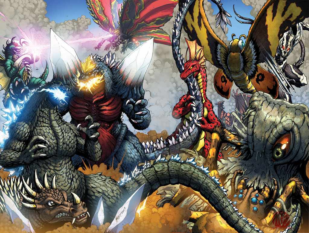 Godzilla Unleashed Earth Defenders vs. Gigan Image