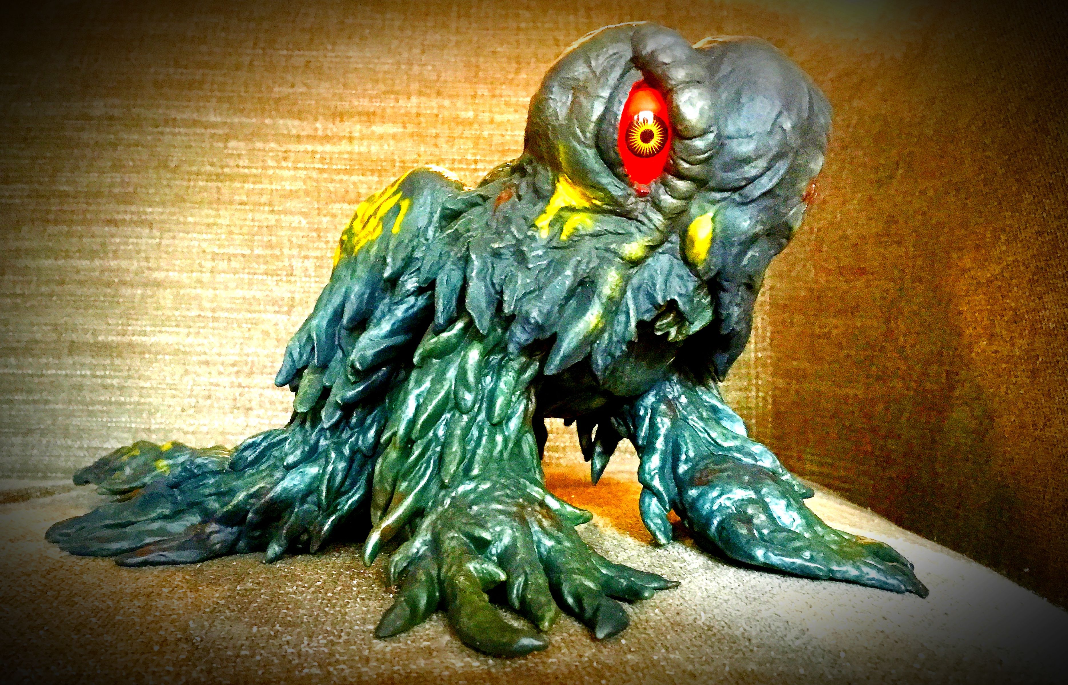 One of five (or more) stages of HEDORAH from GODZILLA VS THE SMOG
