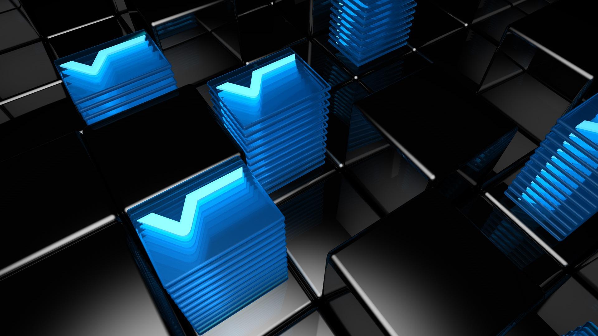 Vitrex Cubes Wallpaper Abstract 3D Wallpaper in jpg format for free