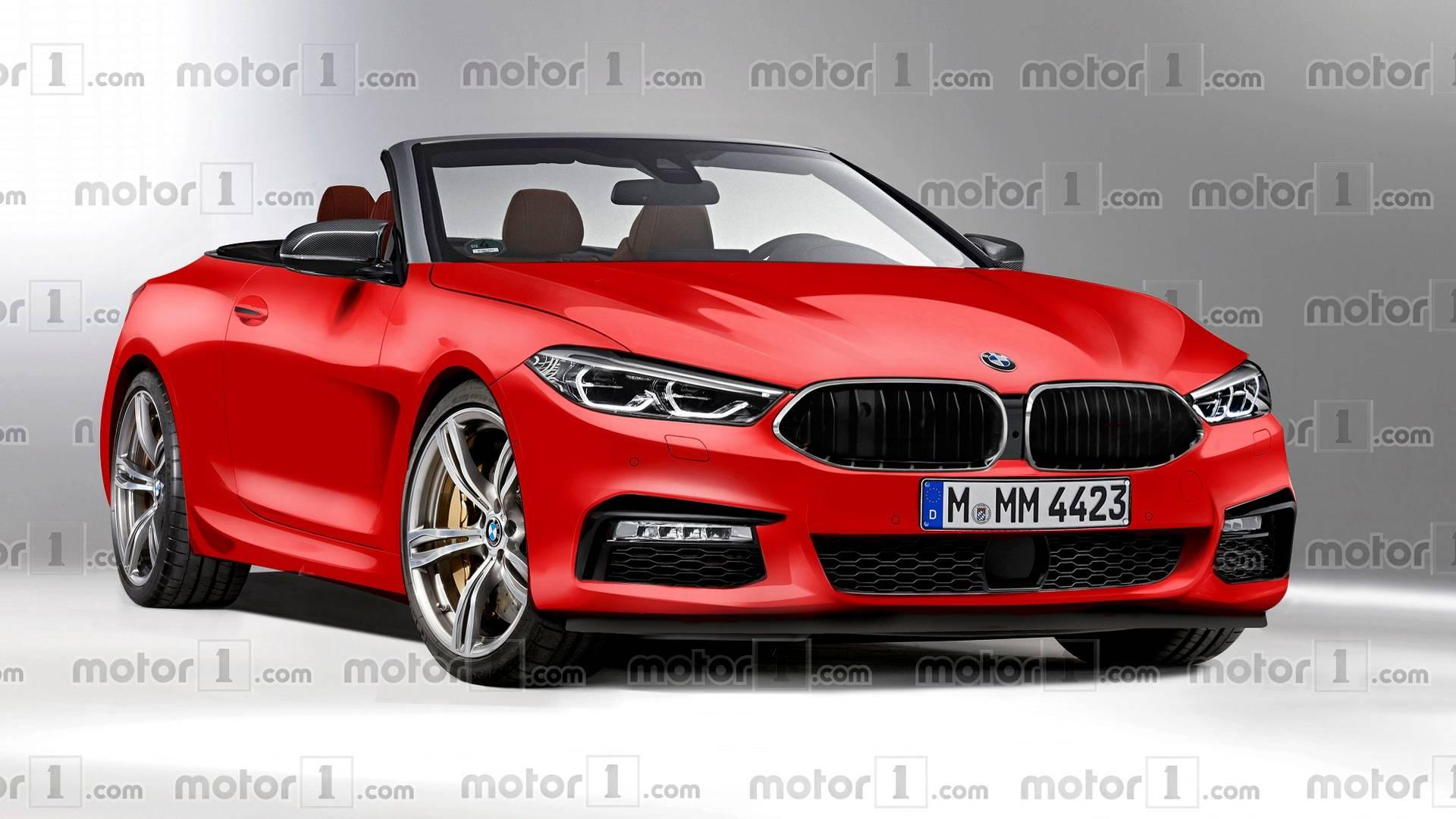 Rendering Reveals What A BMW 8 Series Convertible Could Look Like