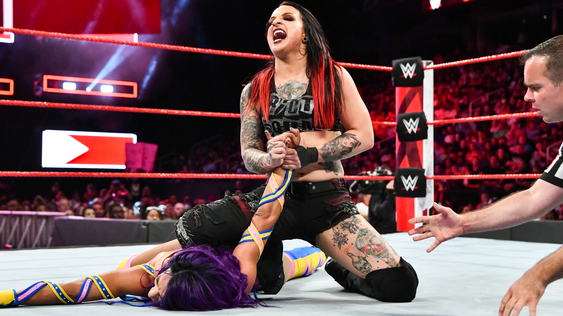 Ruby Riott def. Sasha BanksAll Over The World News