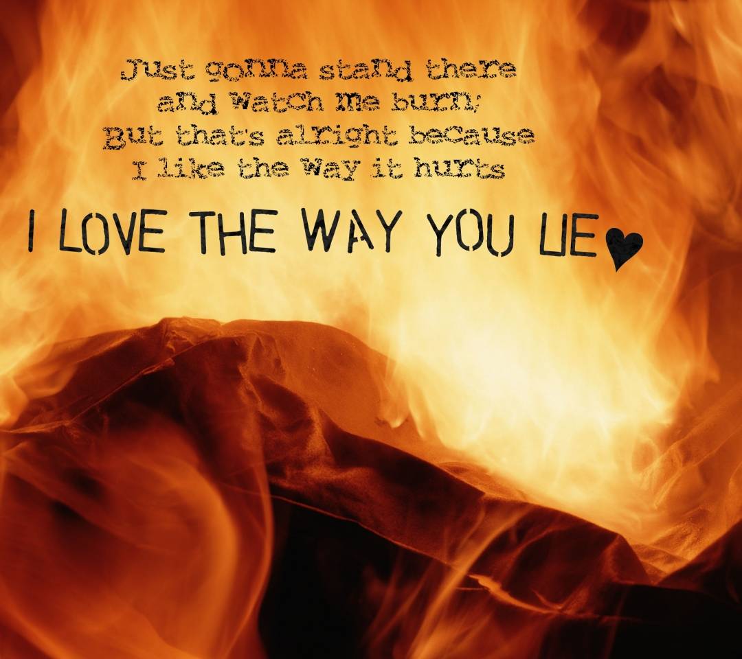 Love Fire Wallpaper