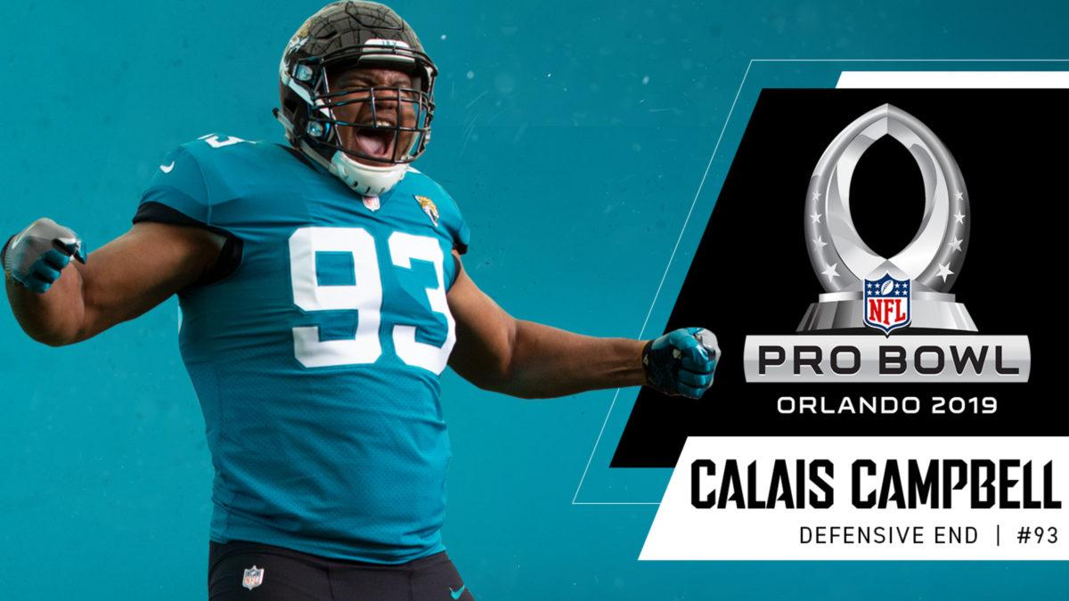 DL Calais Campbell Named to Fourth Career Pro Bowl