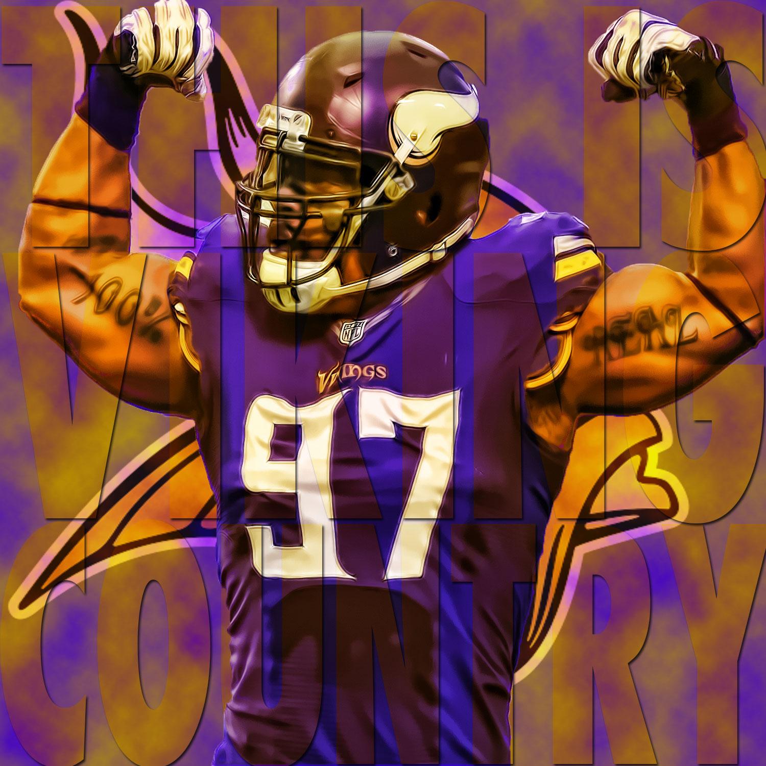 Everson Griffen edit! I'm trying different styles out, I hope you