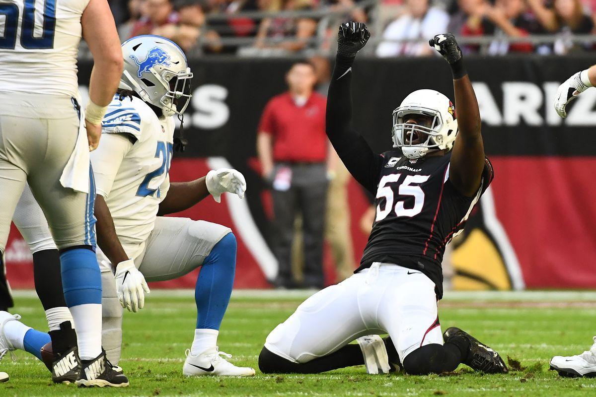 Chandler Jones sacking for a cause the rest of 2018