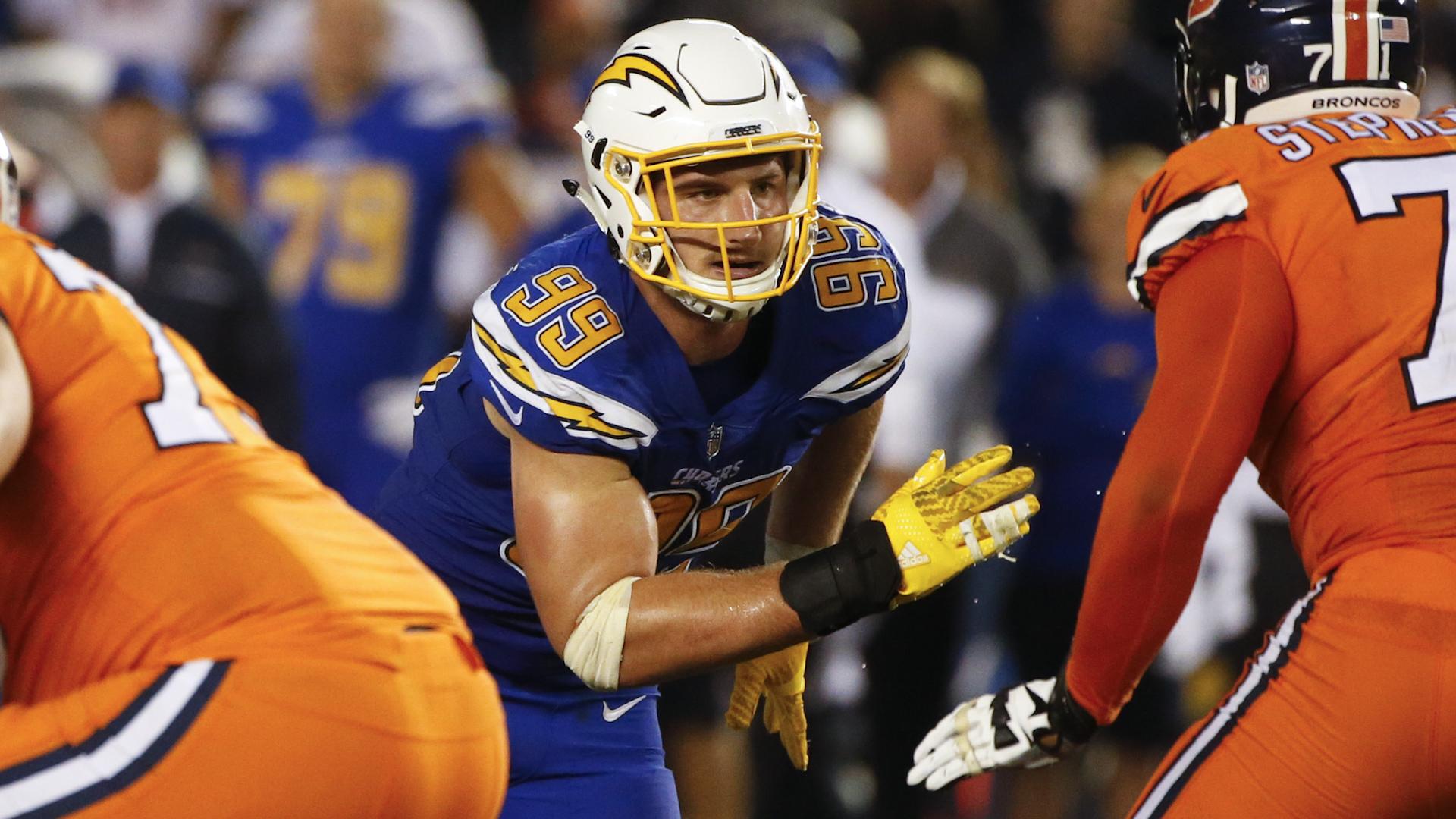 VIDEO Diego Chargers Joey Bosa impact