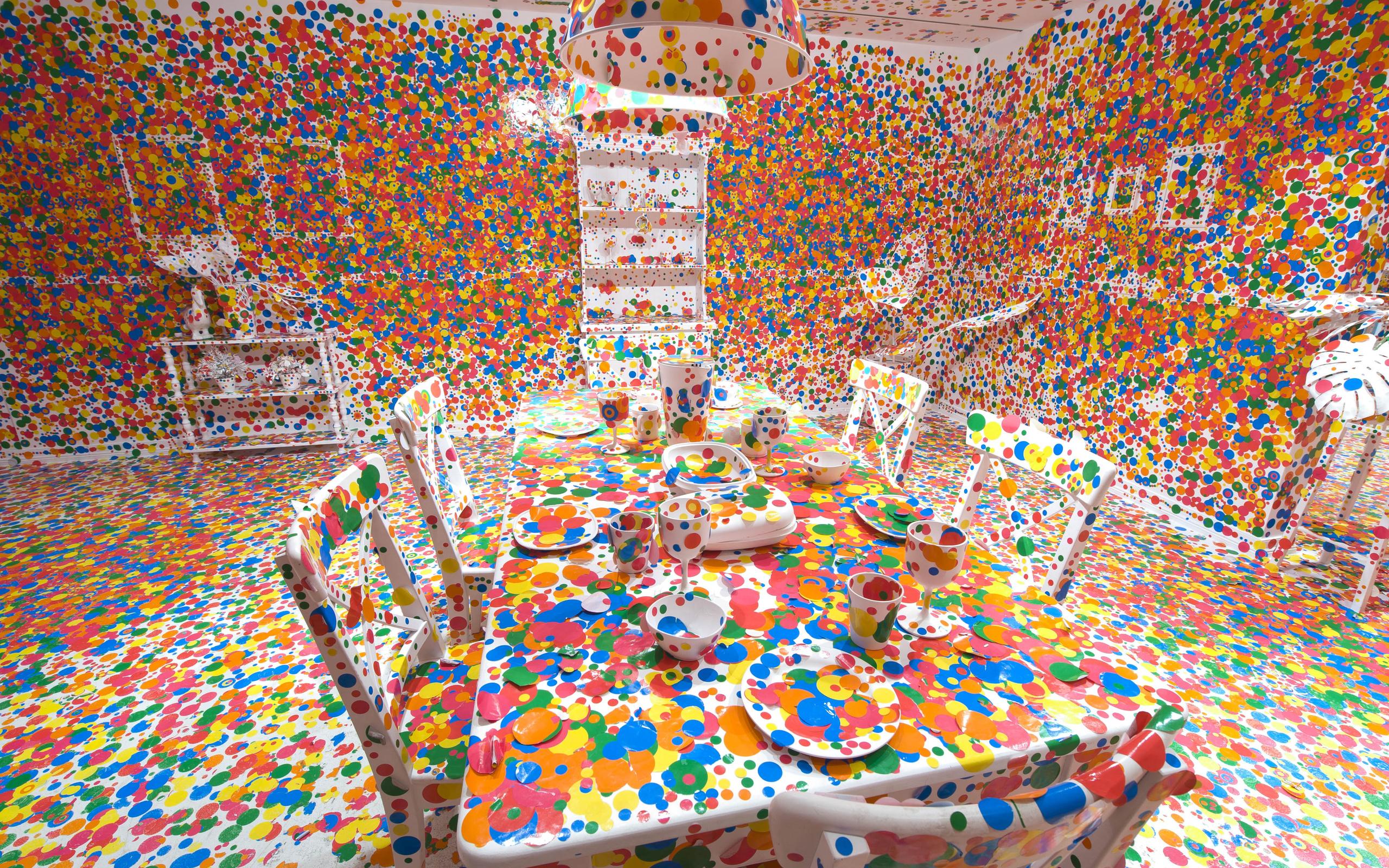 Yayoi Kusama, Art, Color Room Wallpaper and Picture