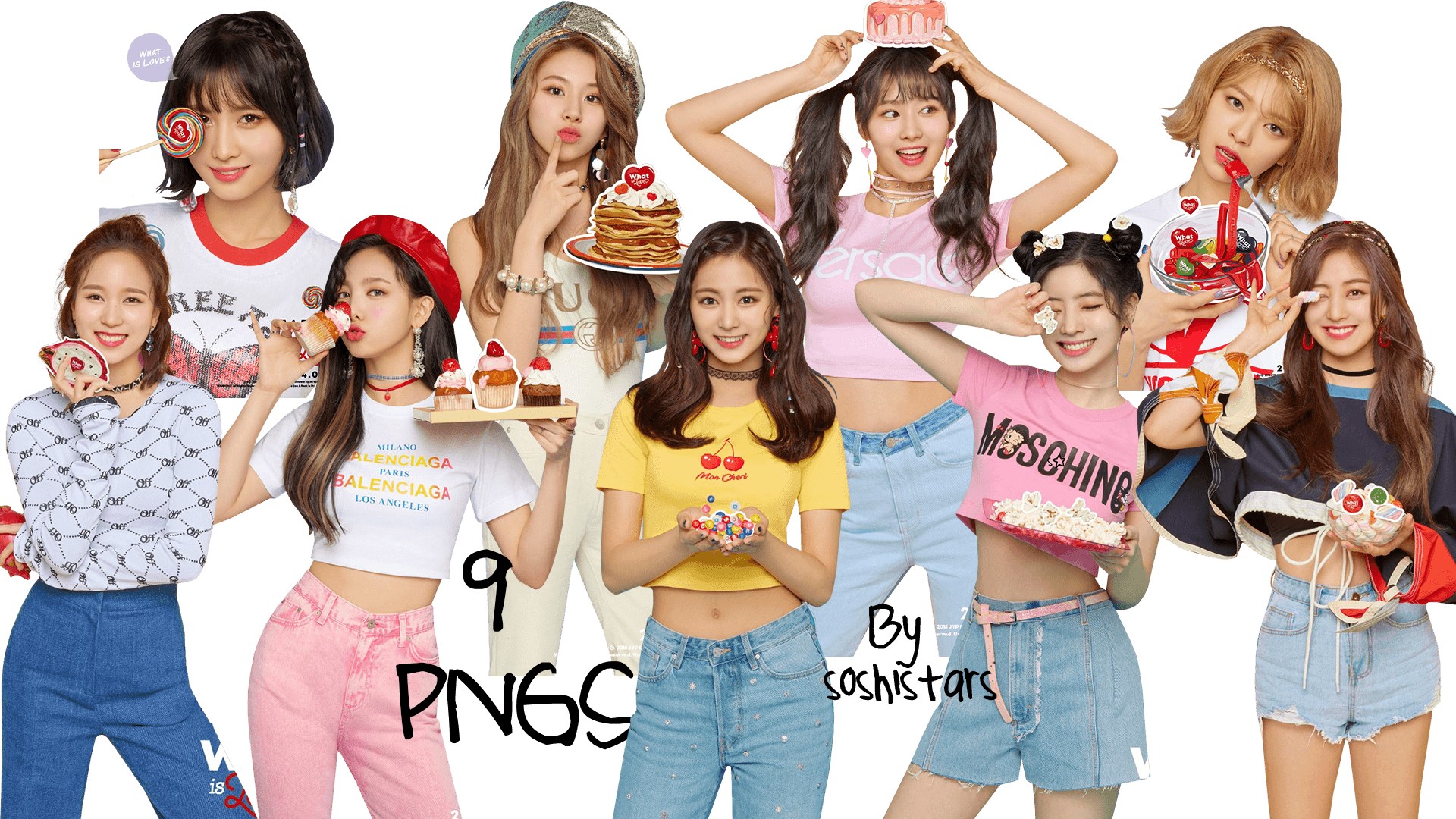 TWICE PNG Pack {What Is Love}