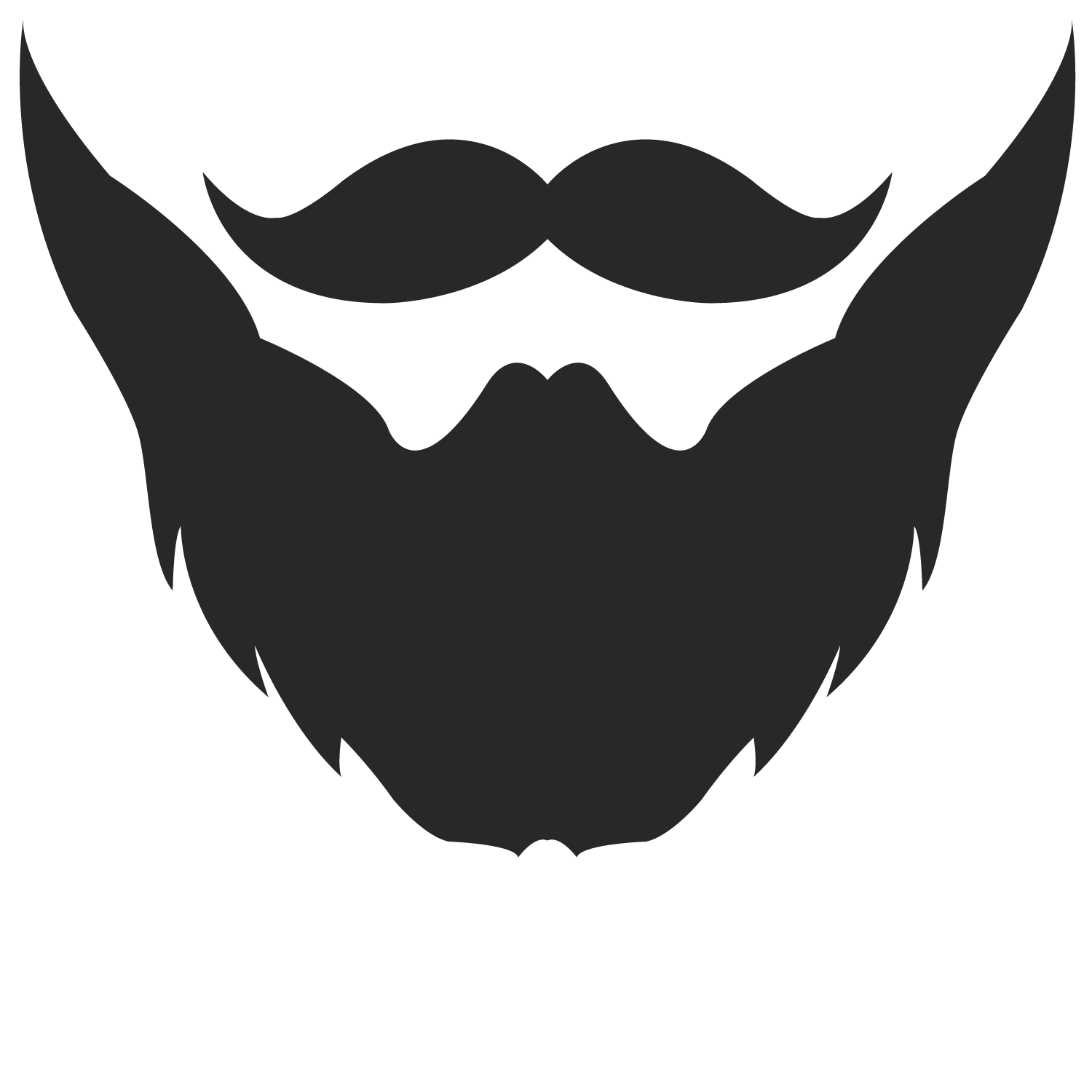 Beard Logo png download - 6999*6982 - Free Transparent Beard png Download.  - CleanPNG / KissPNG