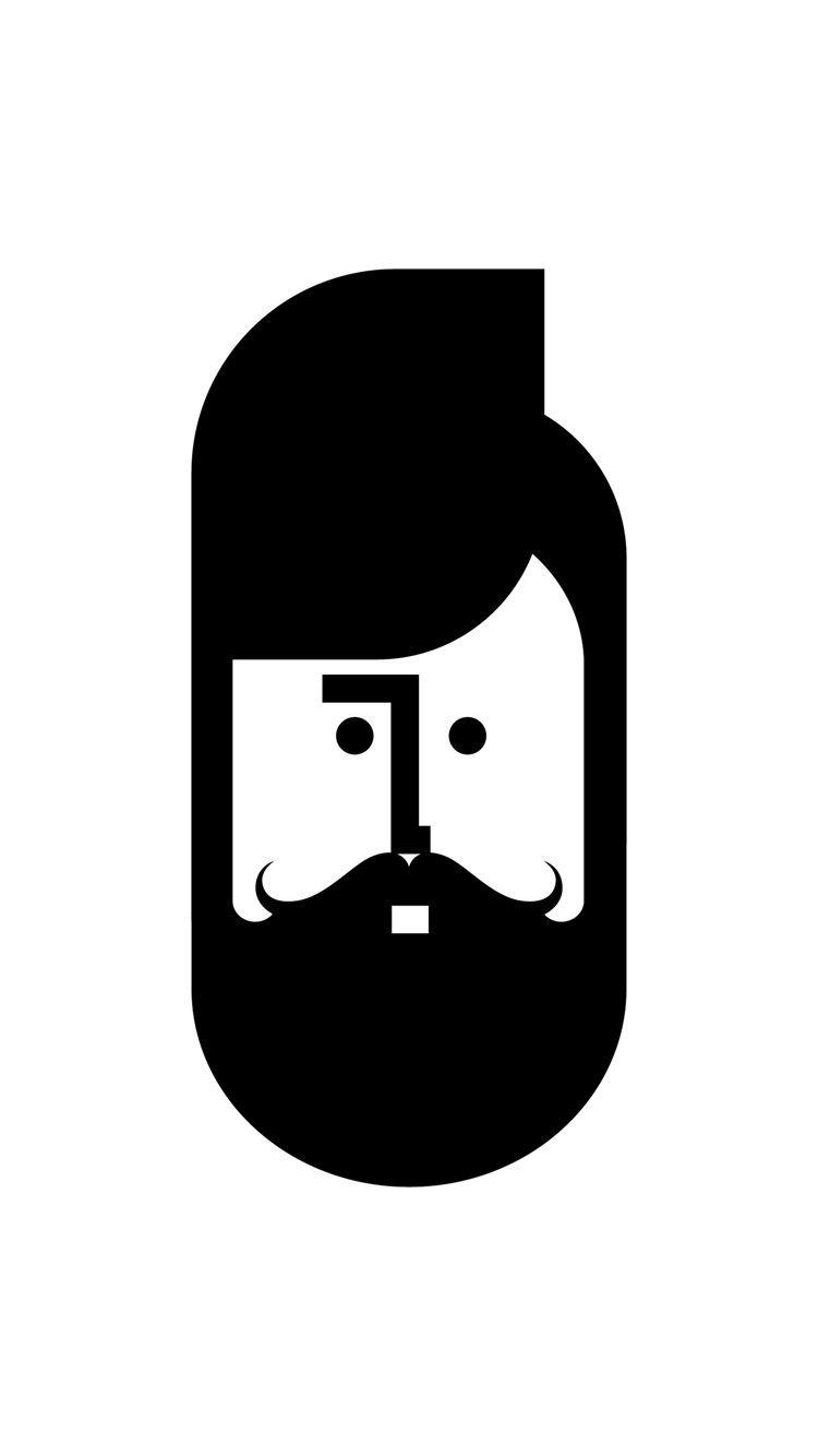 ↑↑TAP AND GET THE FREE APP! Art Minimalistic Unicolor Man
