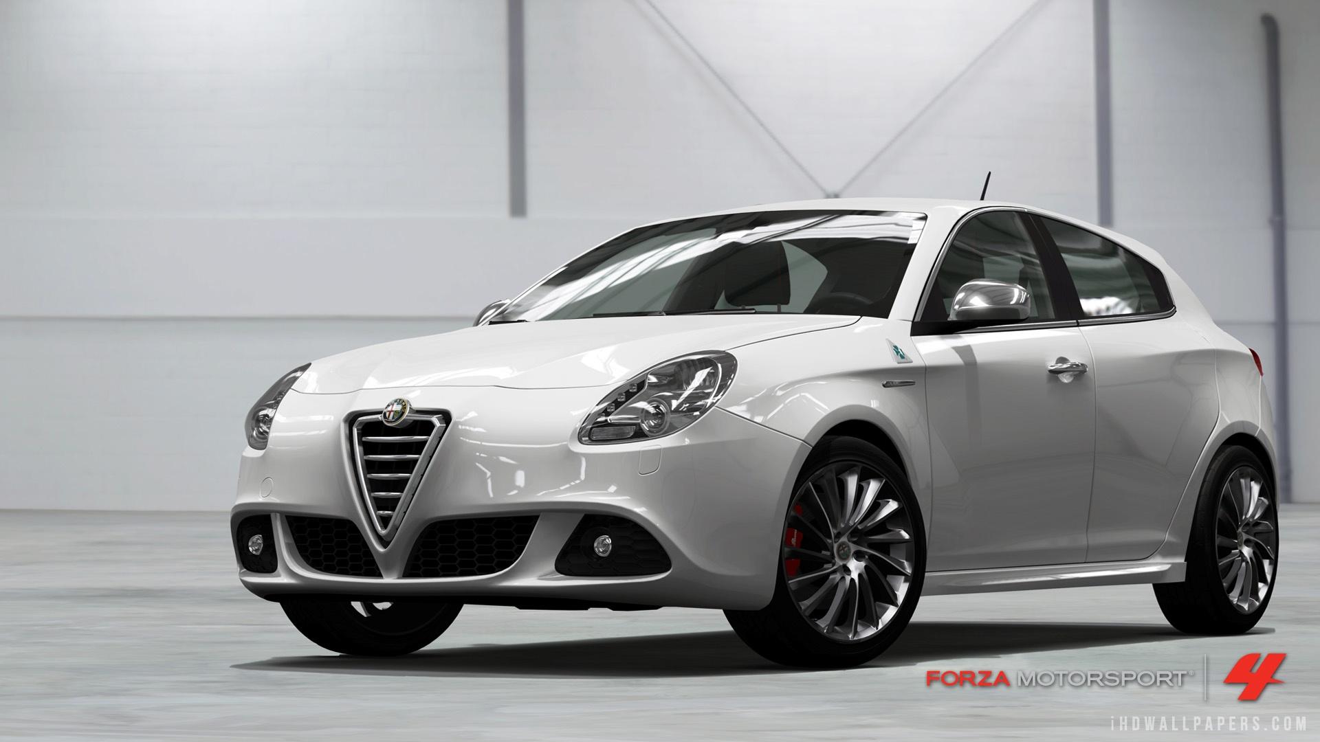 Alfa Romeo Giulietta in Forza Motorsport 4 wallpaper. games