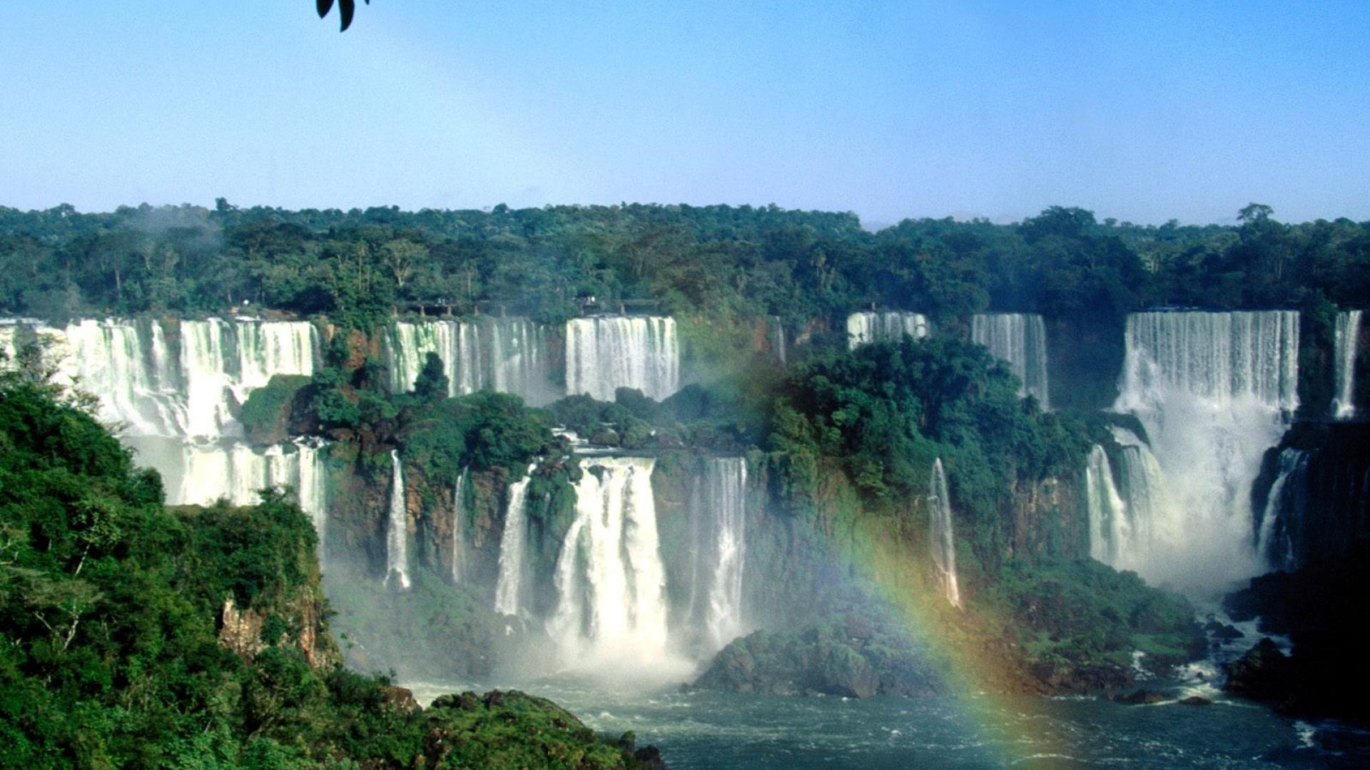 Nature brazil waterfalls iguazu falls wallpaper