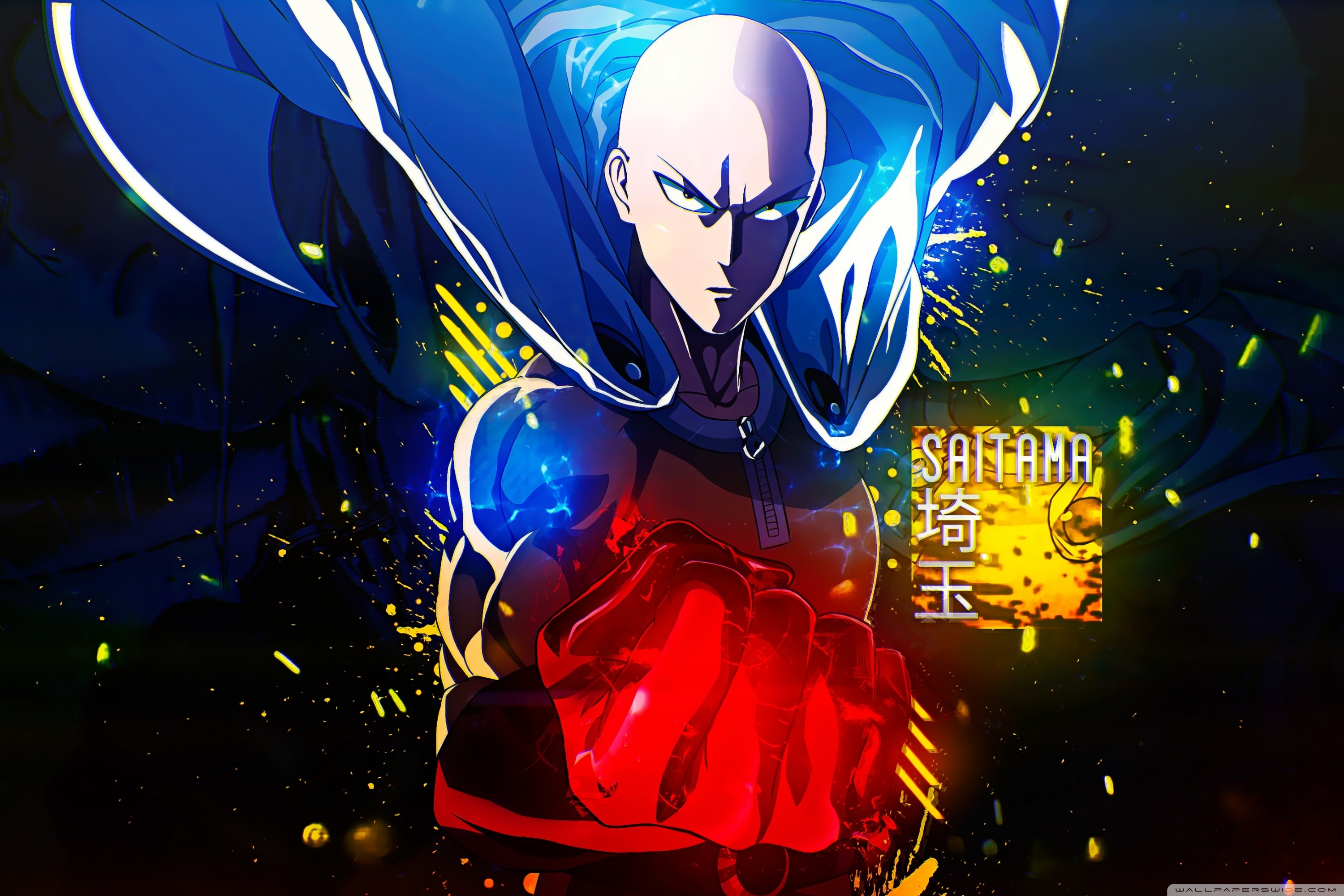 SAITAMA ONE PUNCH MAN ❤ 4K HD Desktop Wallpaper for 4K Ultra HD TV