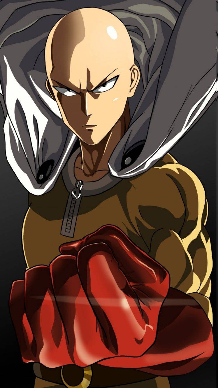 Saitama, One Punch Man, Anime, Gloves Wallpaper HD / Desktop and Mobile Background