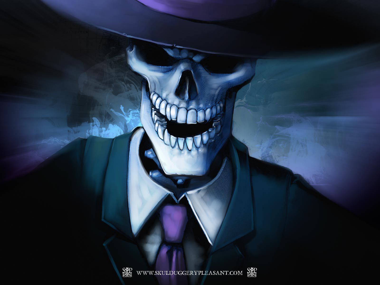 Skulduggery Pleasant and crew image Skulduggery Pleasant HD