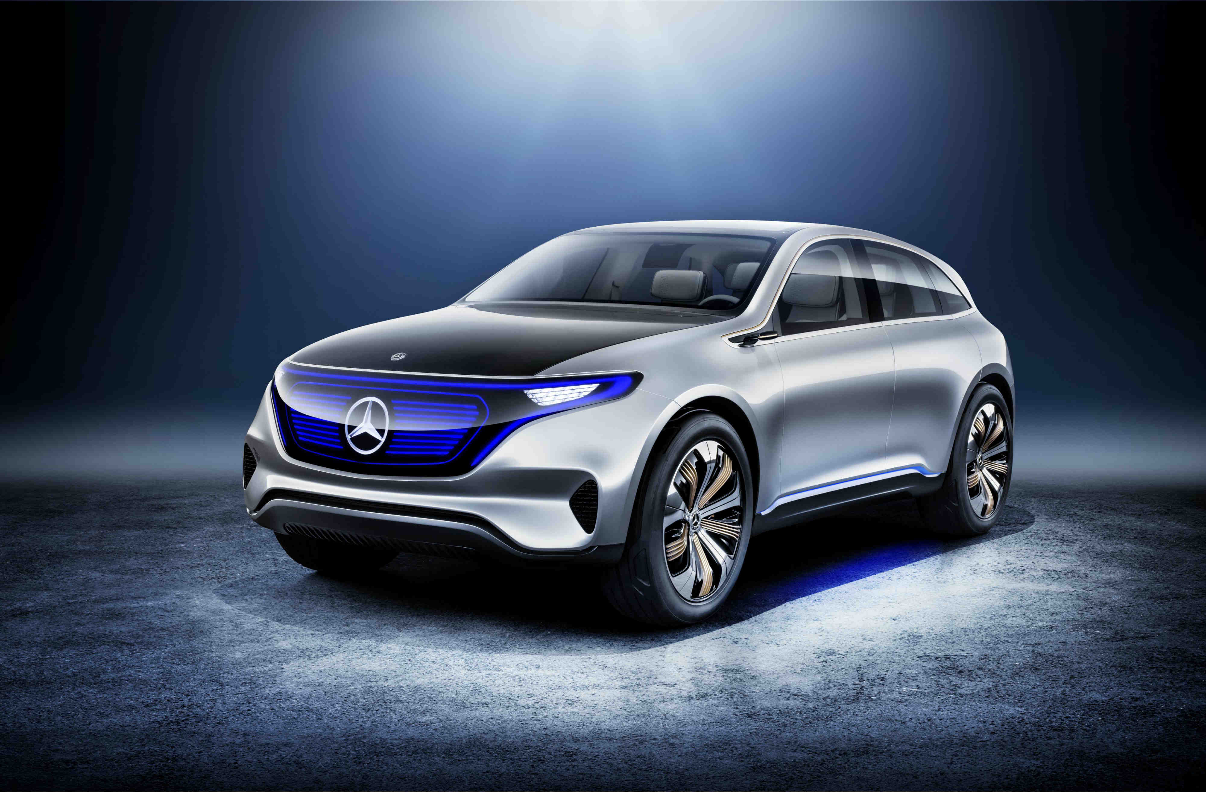 Wallpaper Mercedes Benz Generation EQ, Concept Cars, Electric Cars