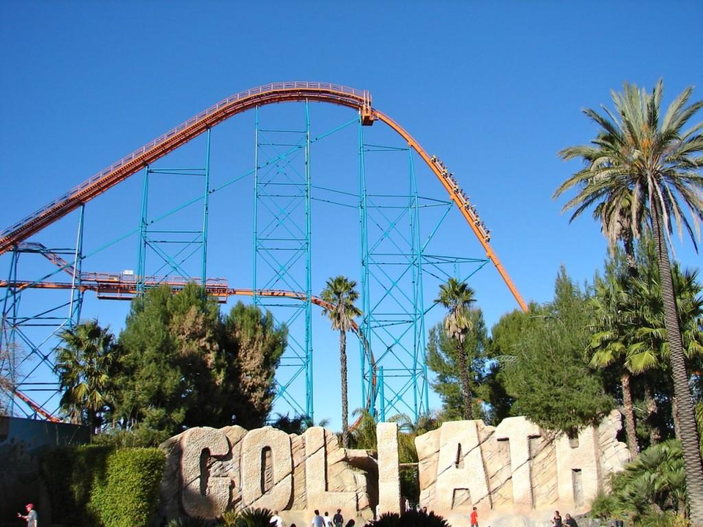 Goliath Roller Coaster At Six Flags Magic Mountain - The Coaster Guy.