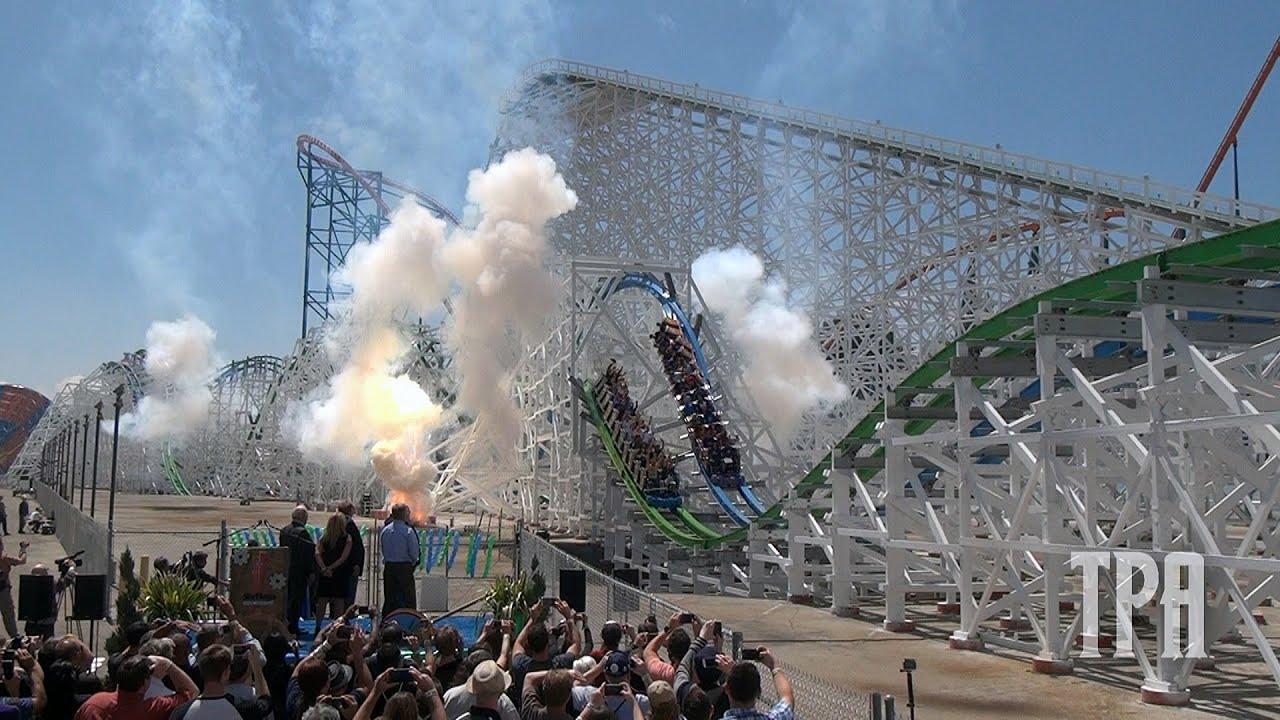 Twisted Colossus Grand Opening Six Flags Magic Mountain